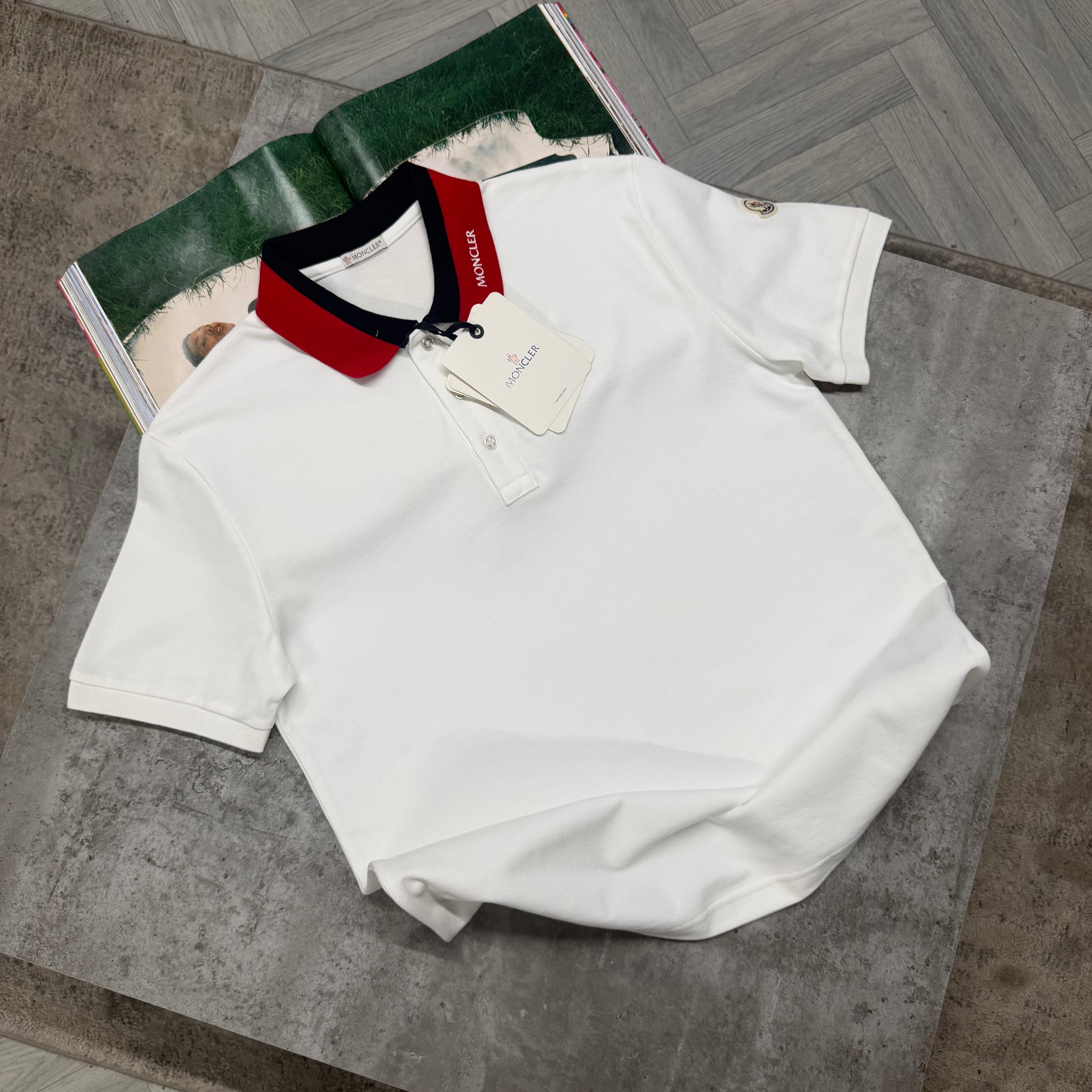 MNCLR PIQUET POLO - WHITE