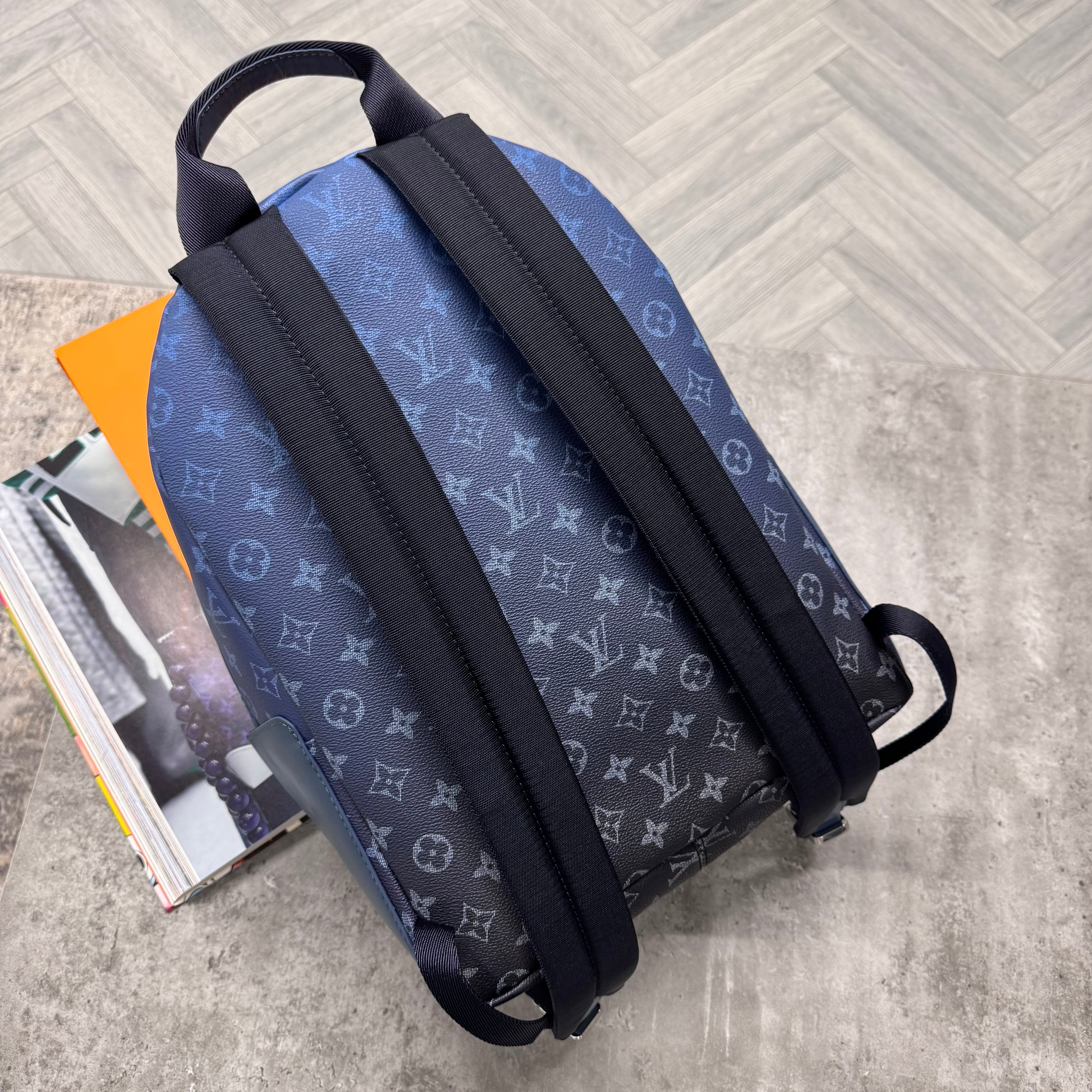 (PRE ORDER) LVE MONOGRAM BACKPACK - BLUE FADE