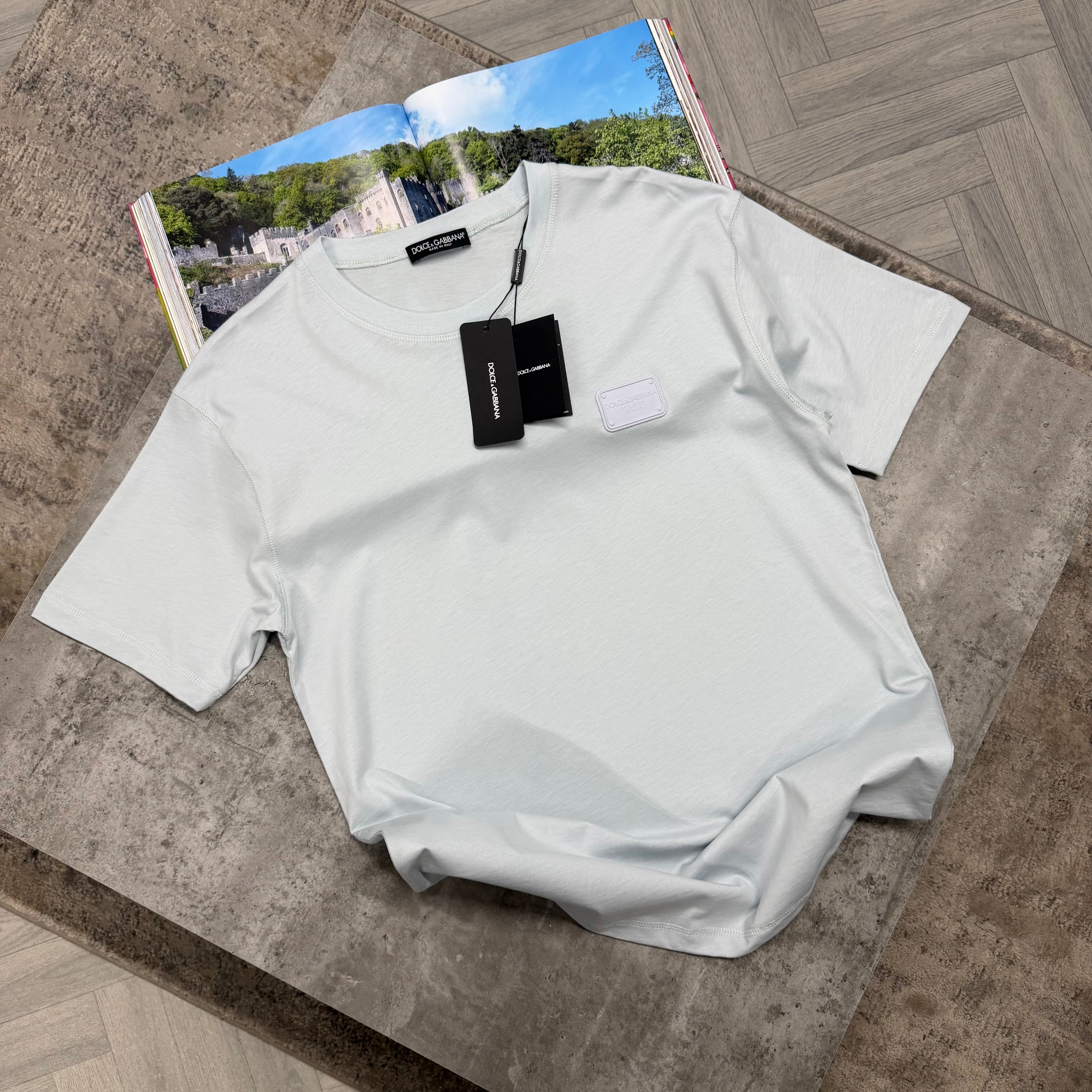 D&G T SHIRT - SKY BLUE