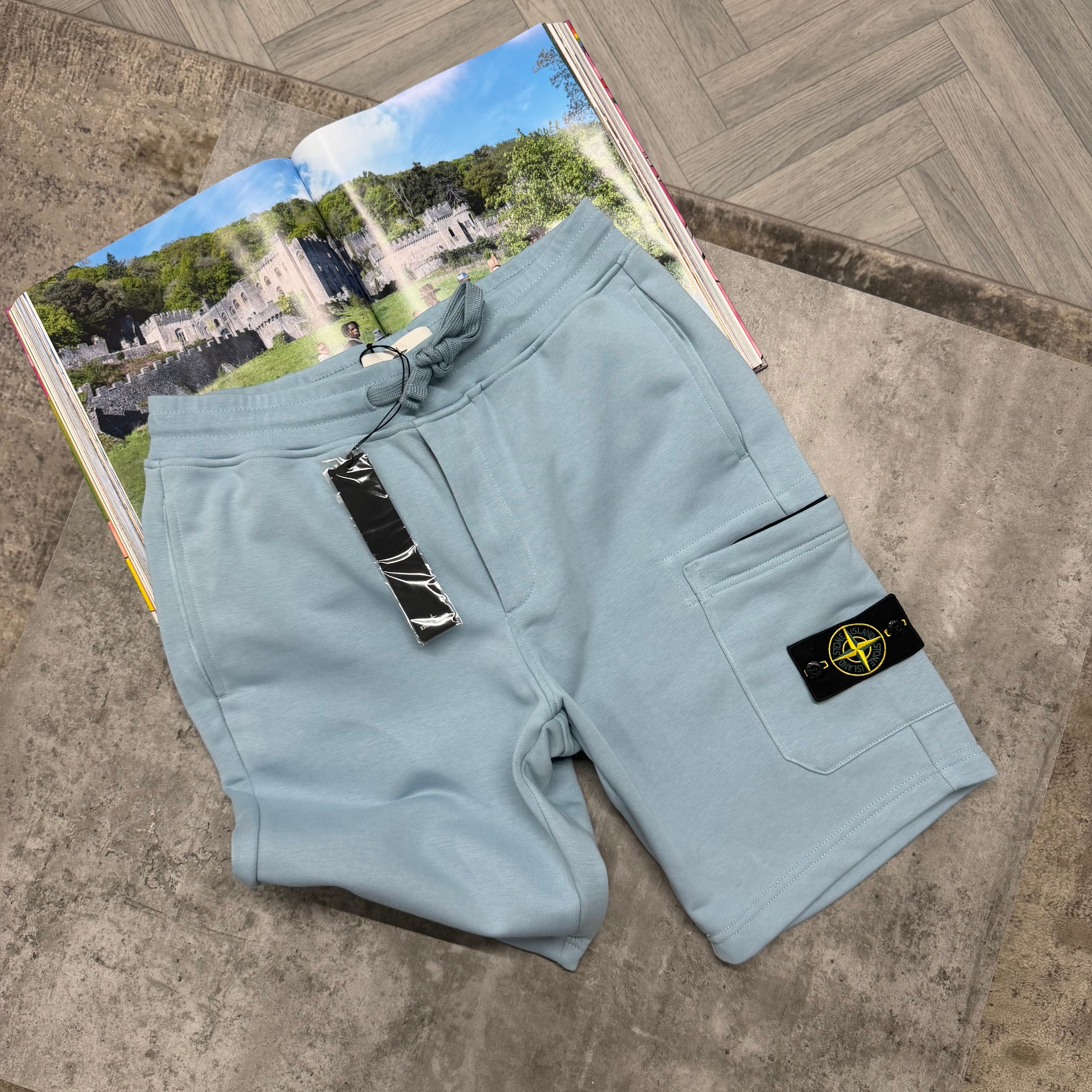 SI COTTON CARGO SHORTS - BLUE