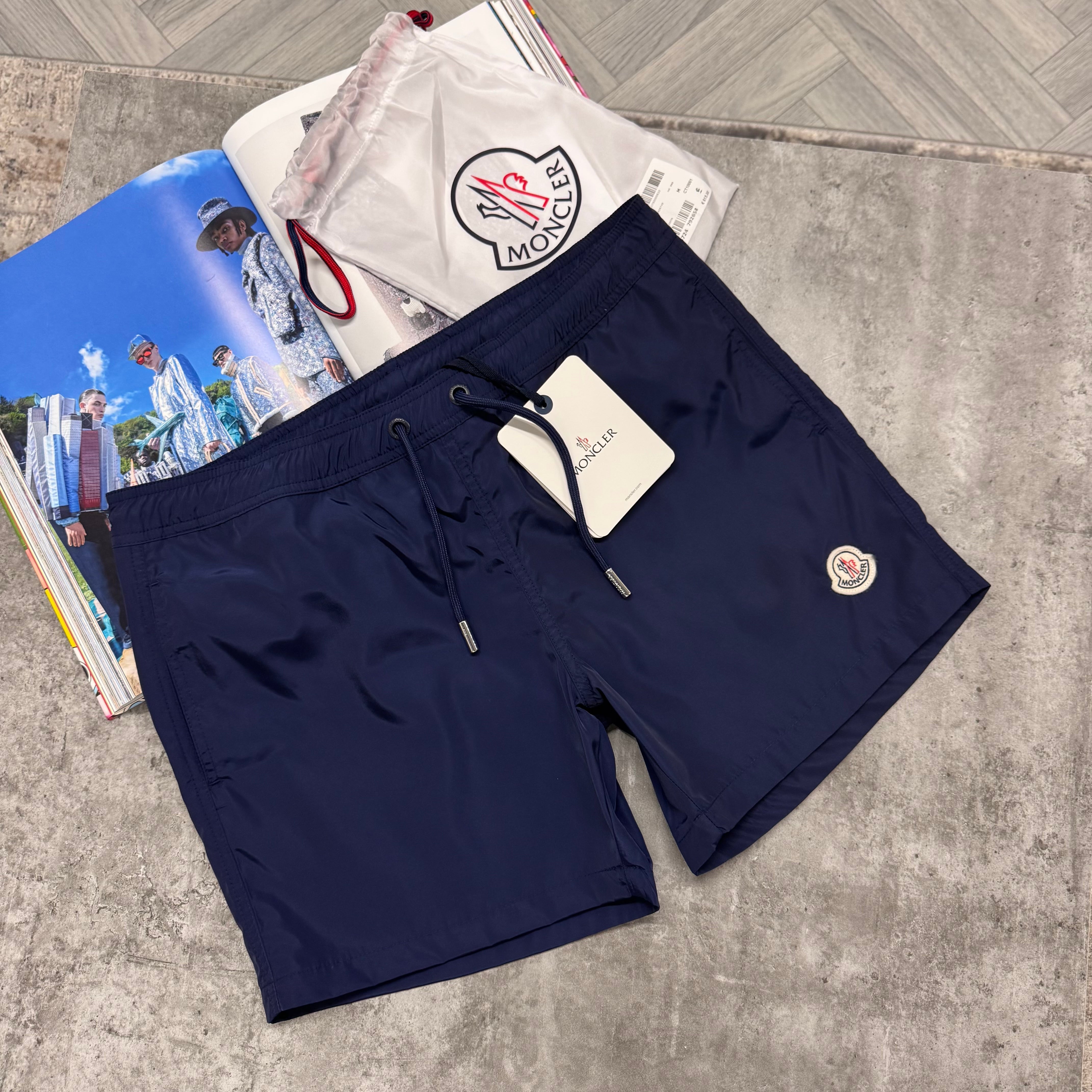 MNCLR BAGGED SWIMS - NAVY