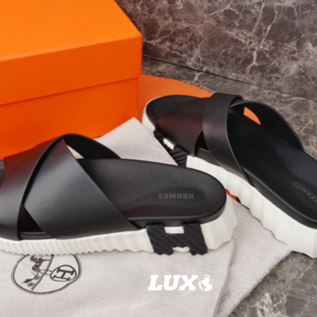 (PRE ORDER) H SLIDES - BLACK / WHITE