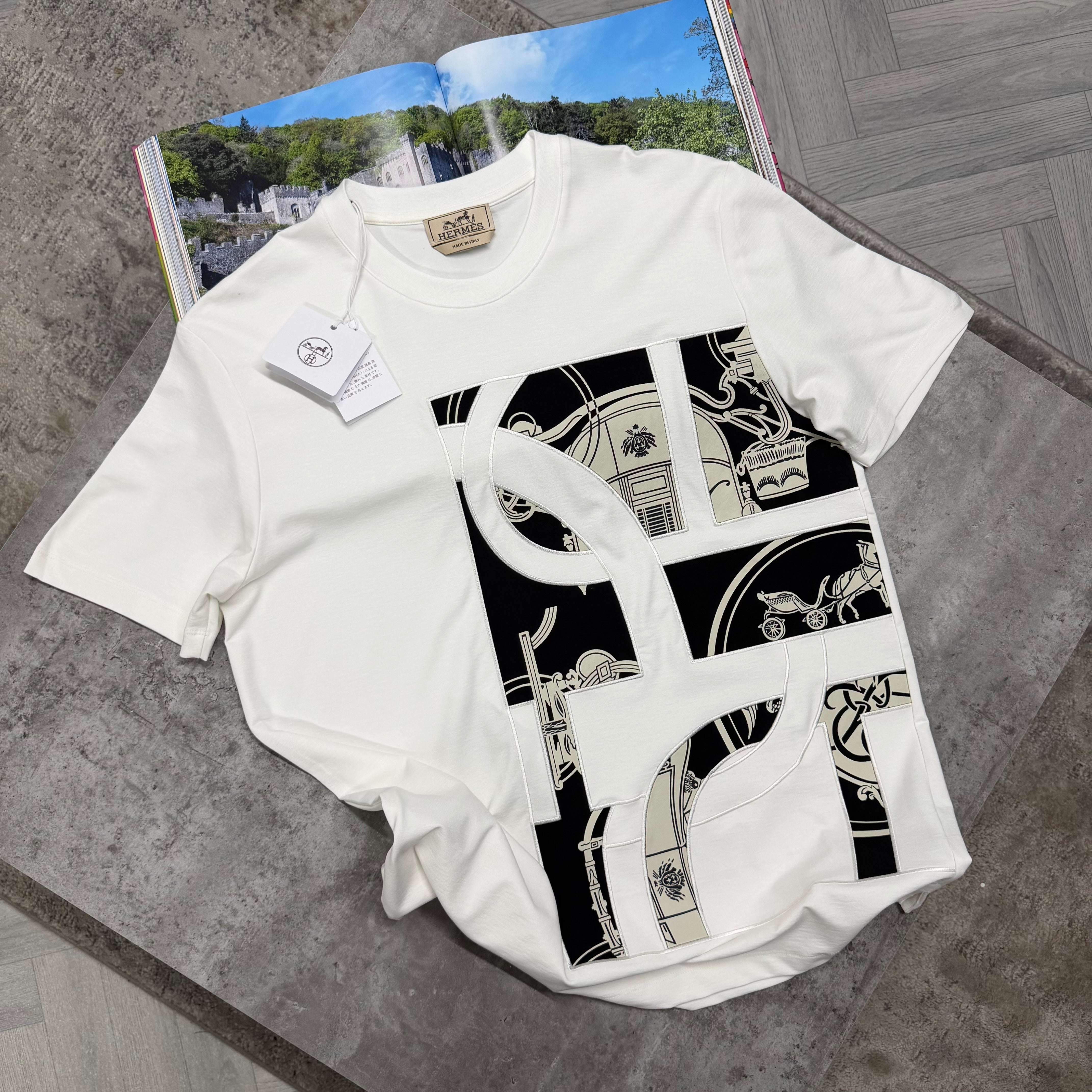 H T SHIRT - WHITE