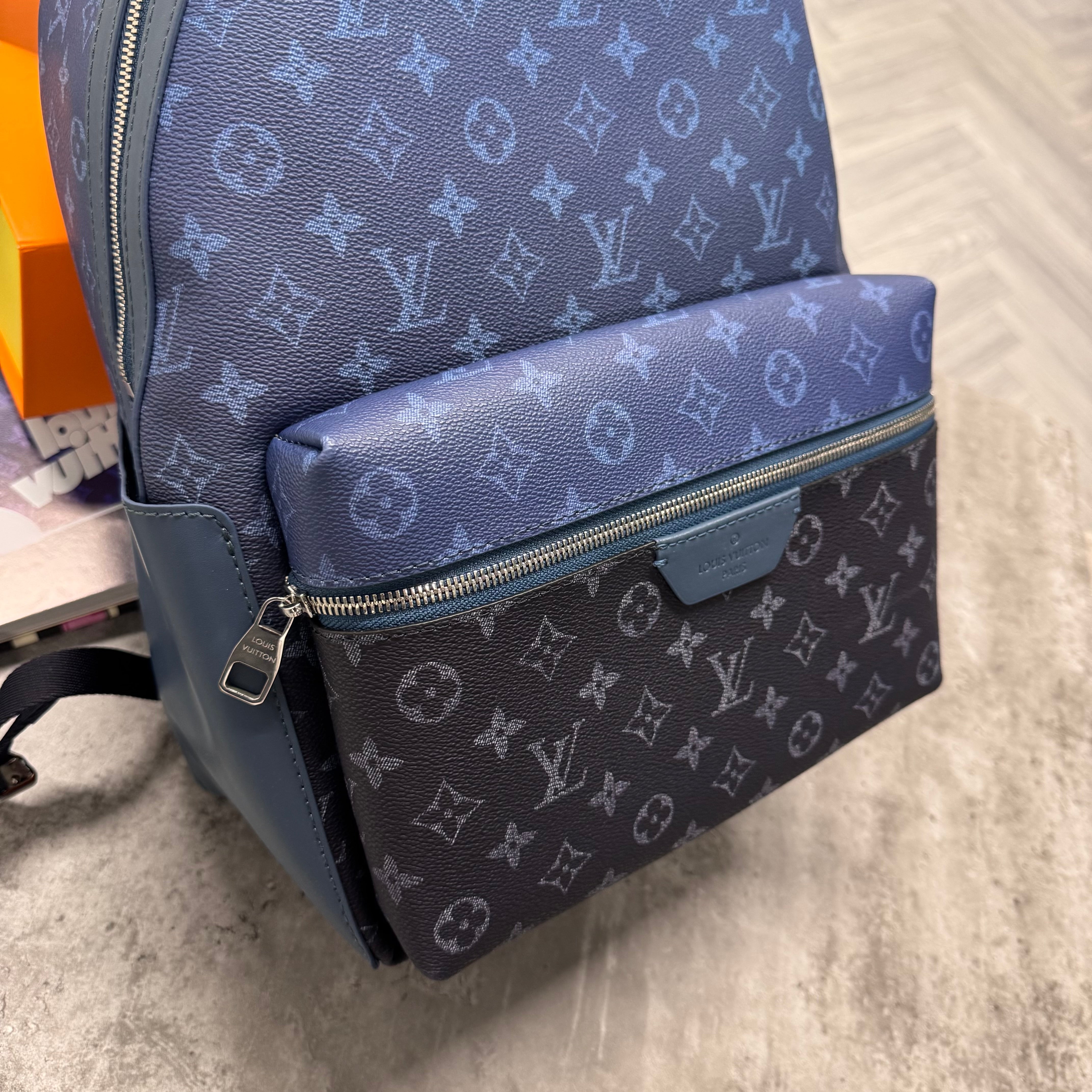 (PRE ORDER) LVE MONOGRAM BACKPACK - BLUE FADE