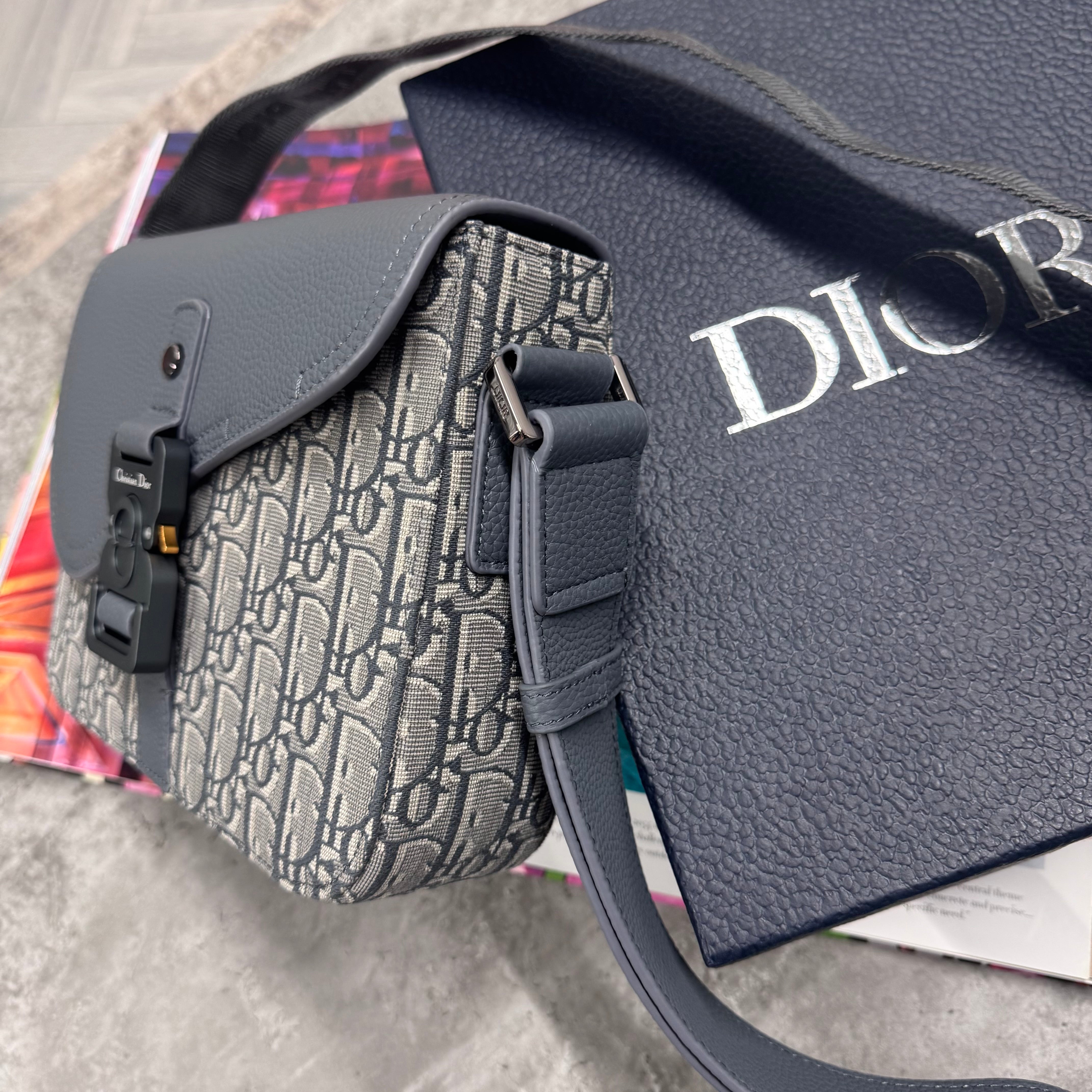 CD SADDLE BAG - GREY