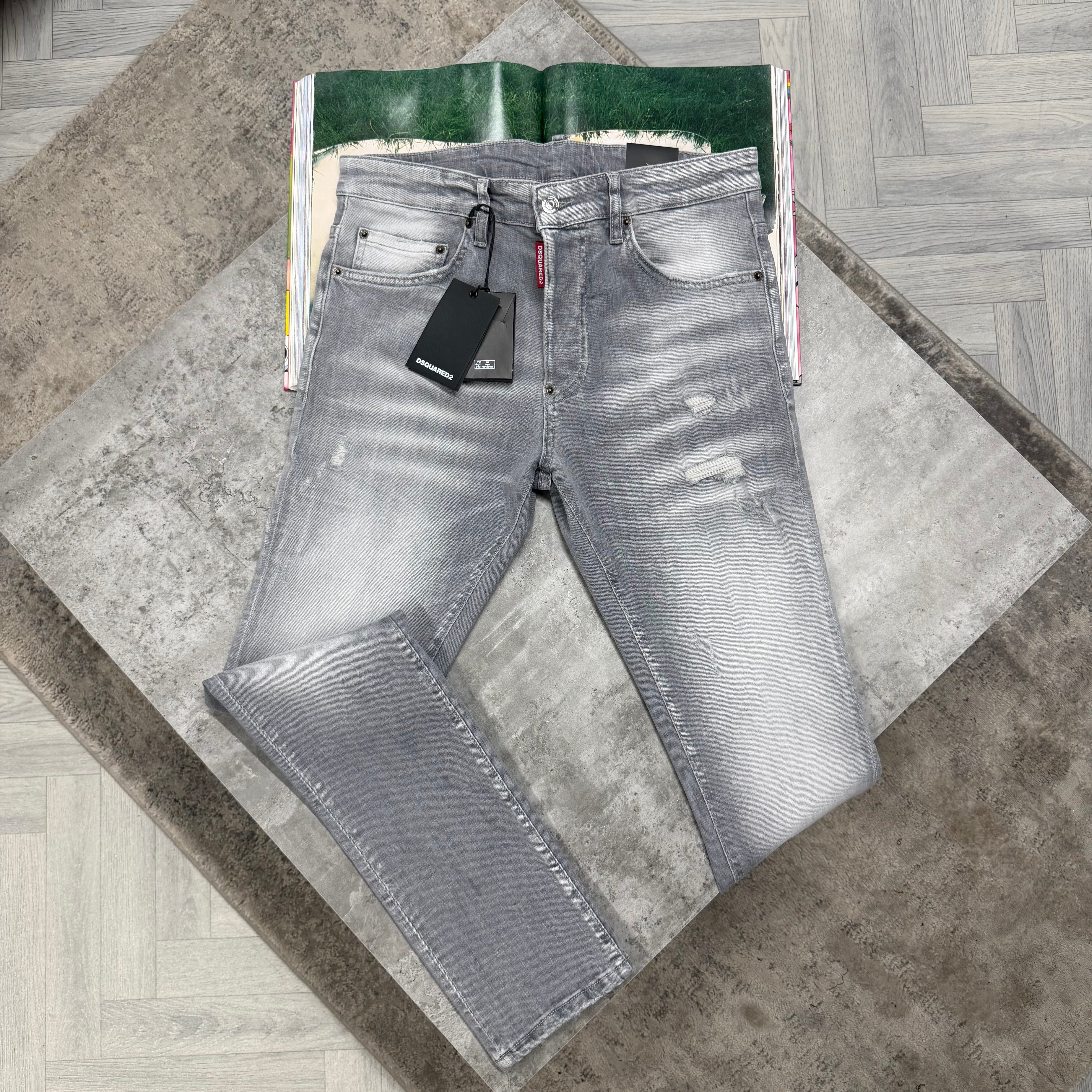 DSQ JEANS - GREY