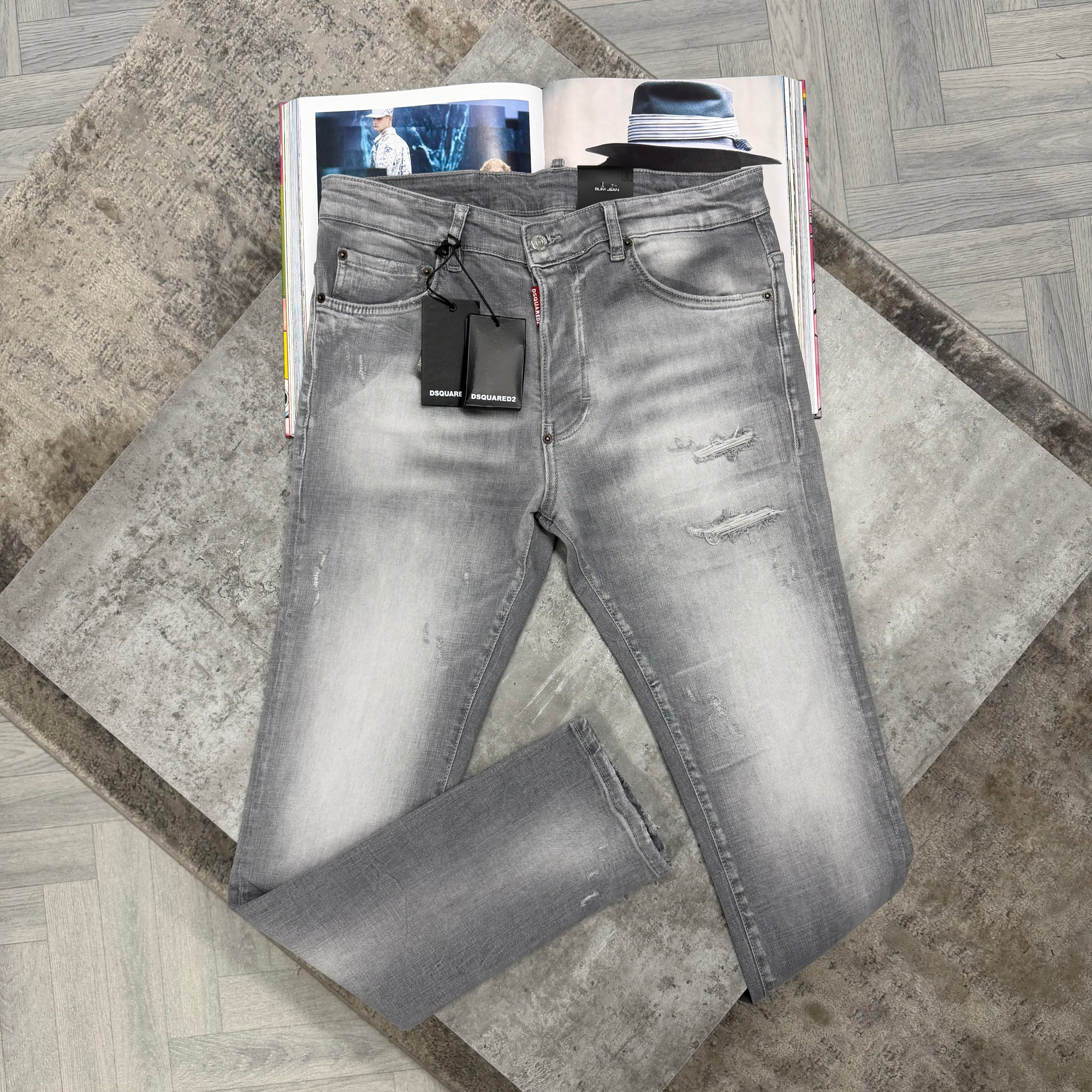 DSQ JEANS - GREY