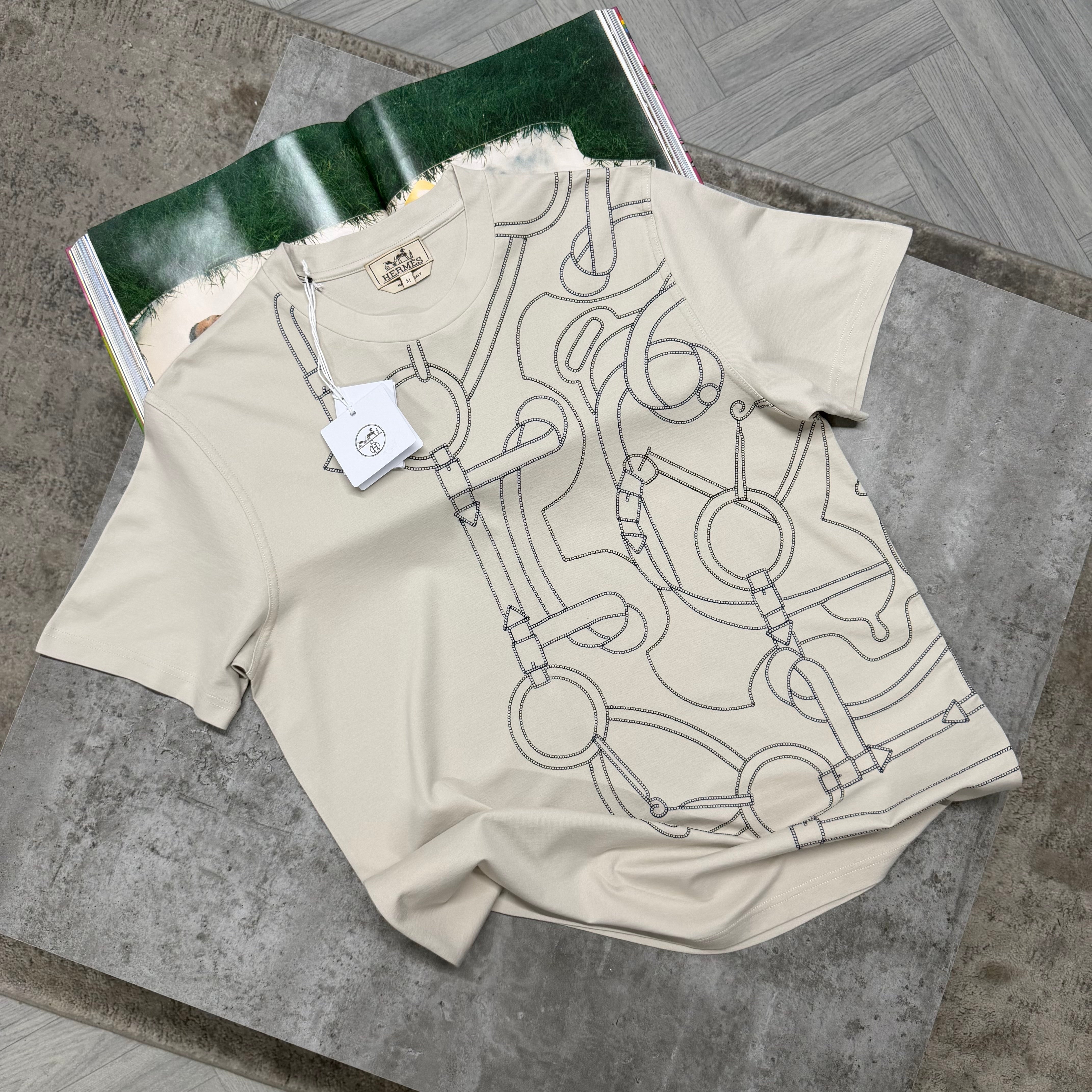 H OPERON T SHIRT - BEIGE