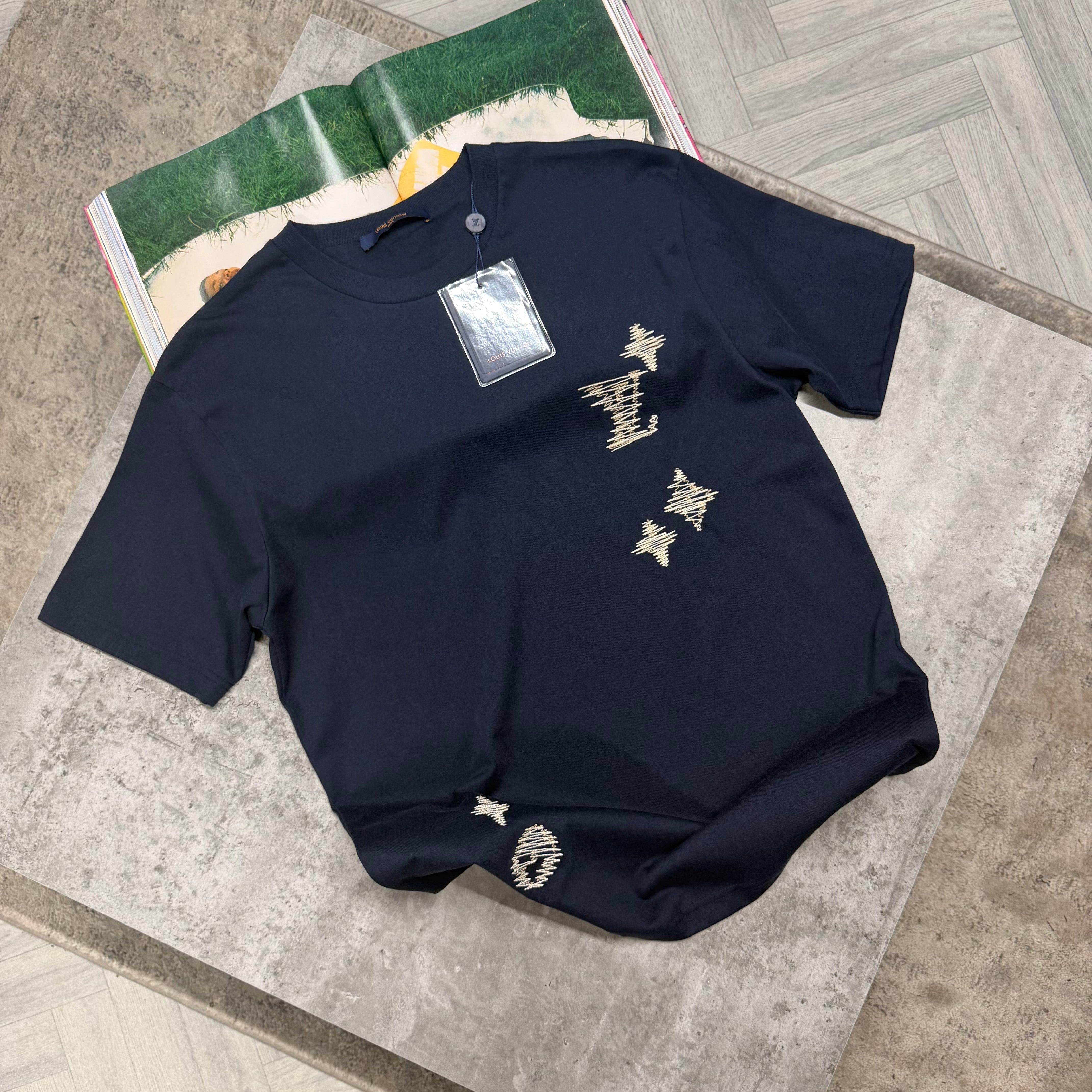 LVE MONO T SHIRT - NAVY
