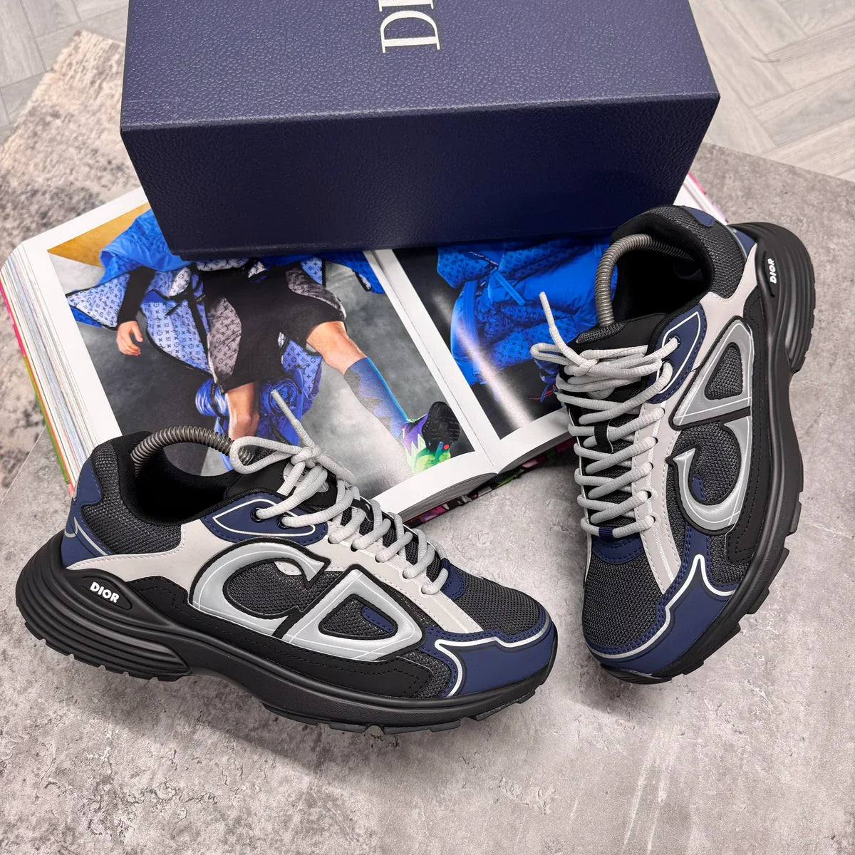 B30 TRAINER - NAVY / BLACK