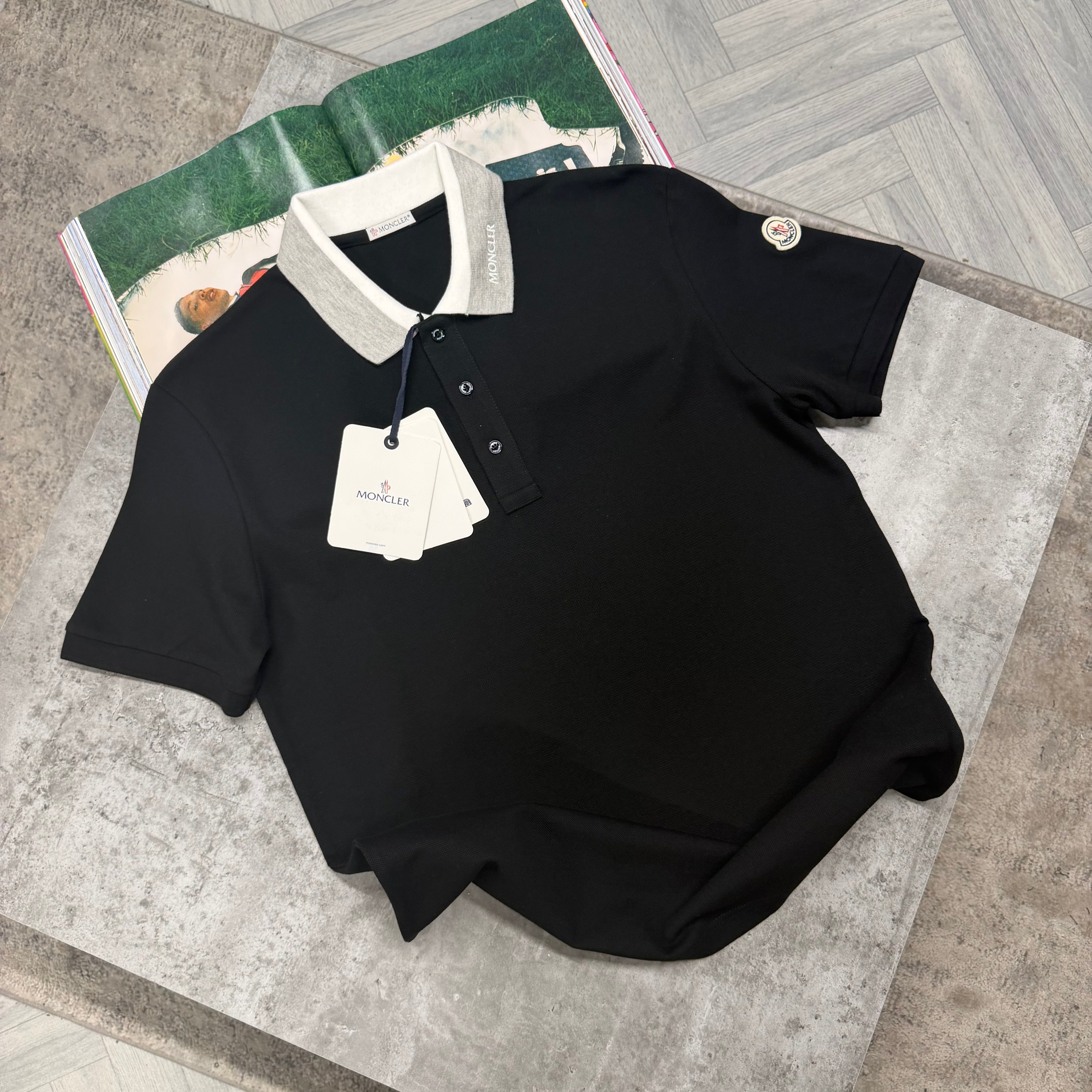 MNCLR PIQUET POLO - BLACK
