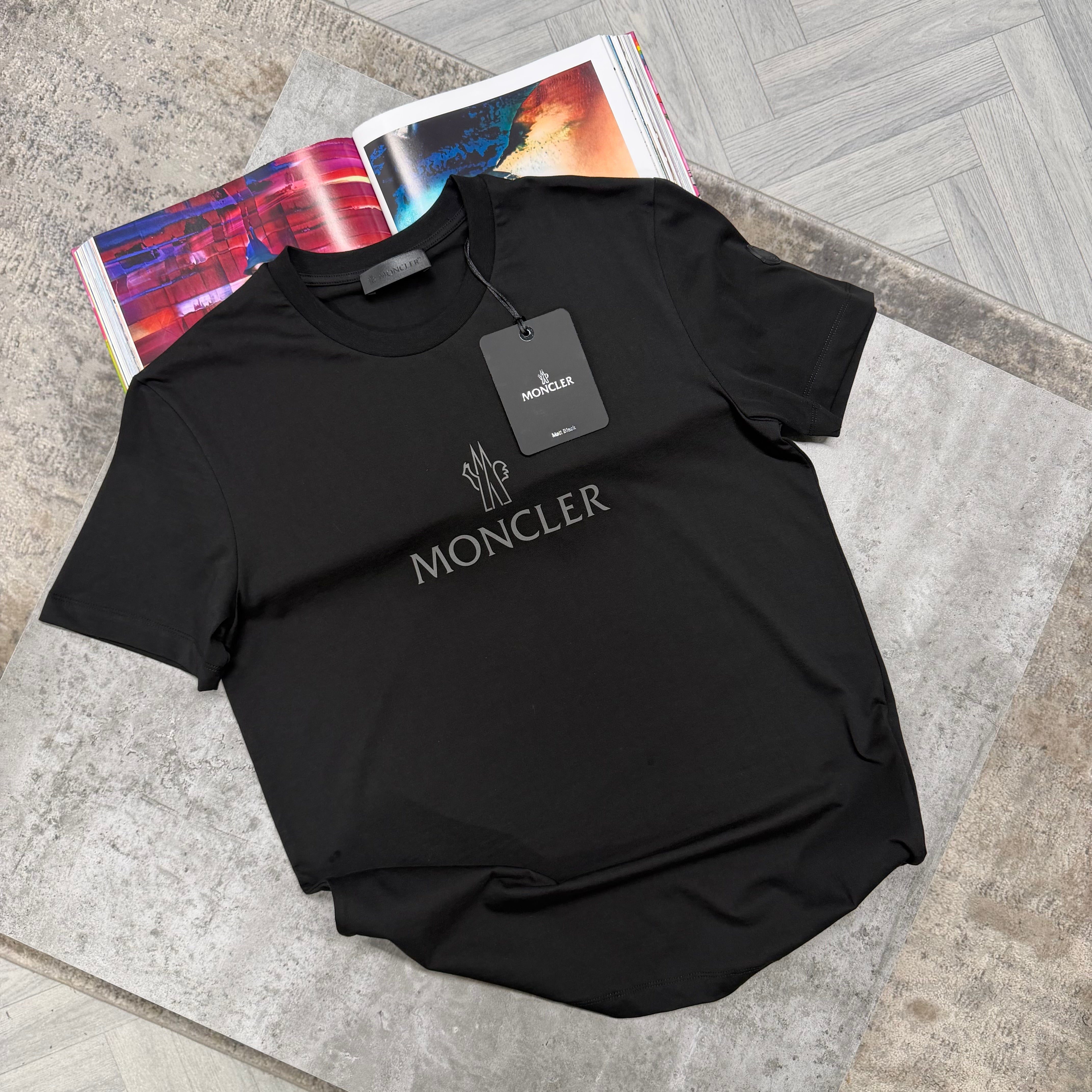 MNCLR REFLECTIVE T SHIRT - BLACK