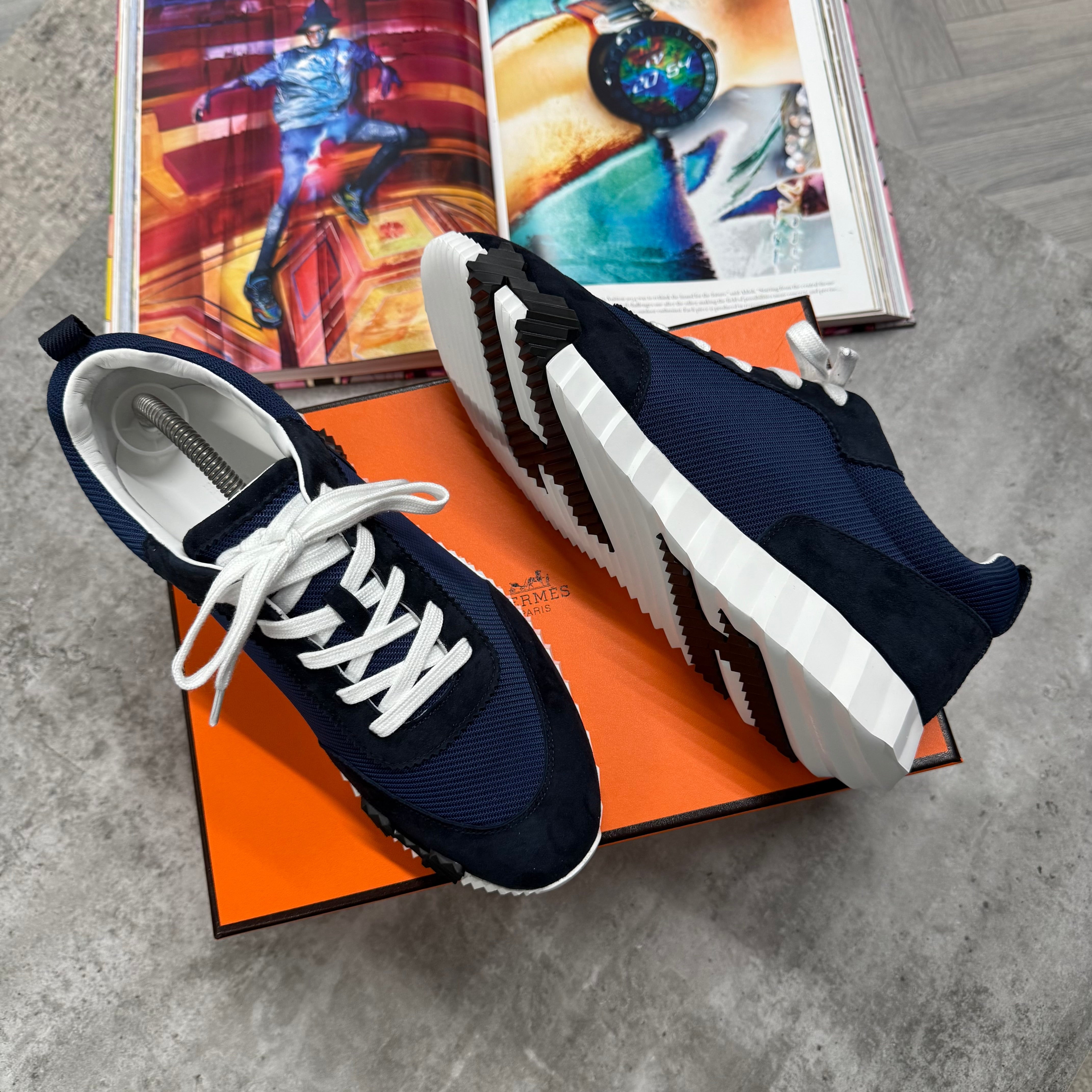 (PRE ORDER) H TRAINER - NAVY / BLUE
