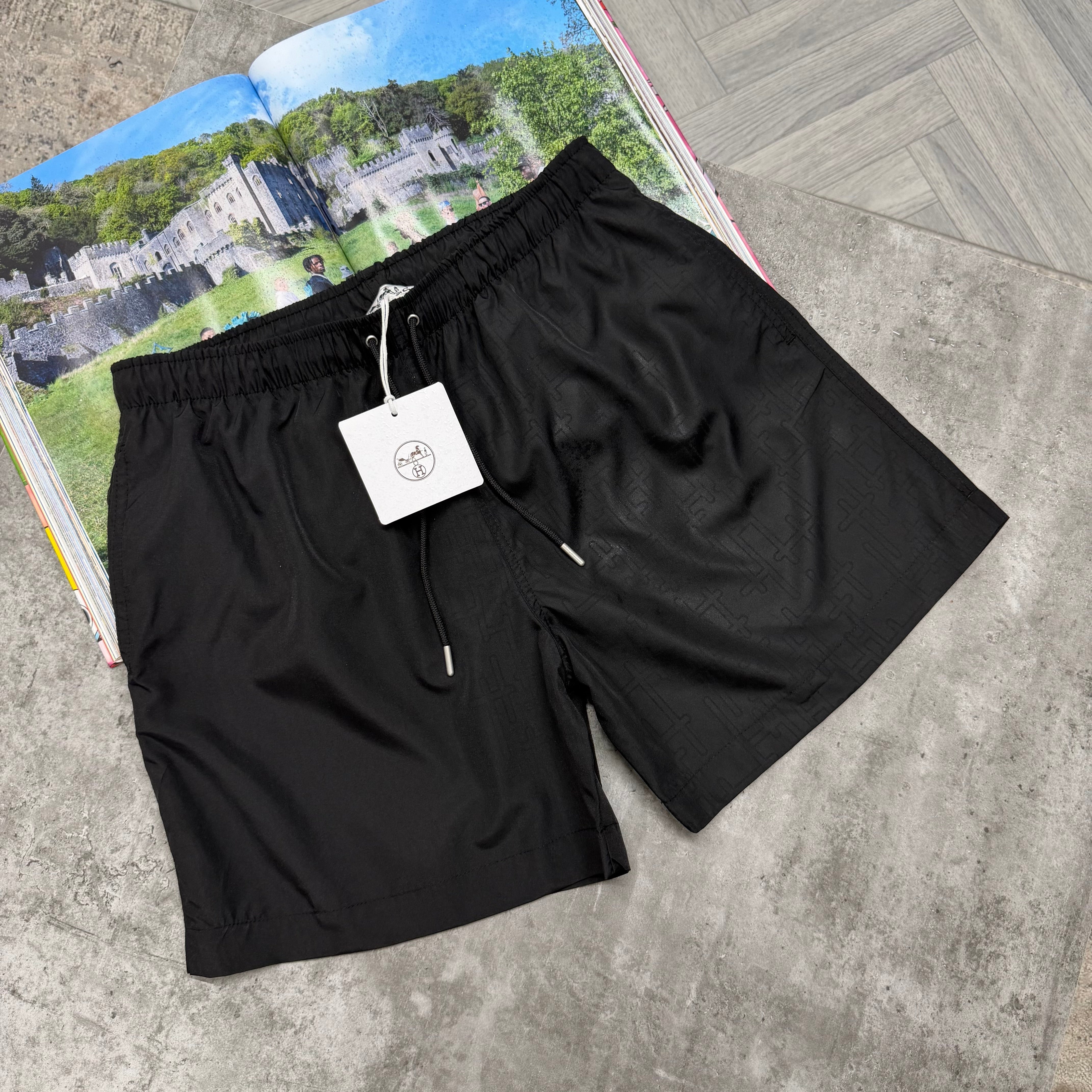 H WATER REVEALING SWIMS - BLACK
