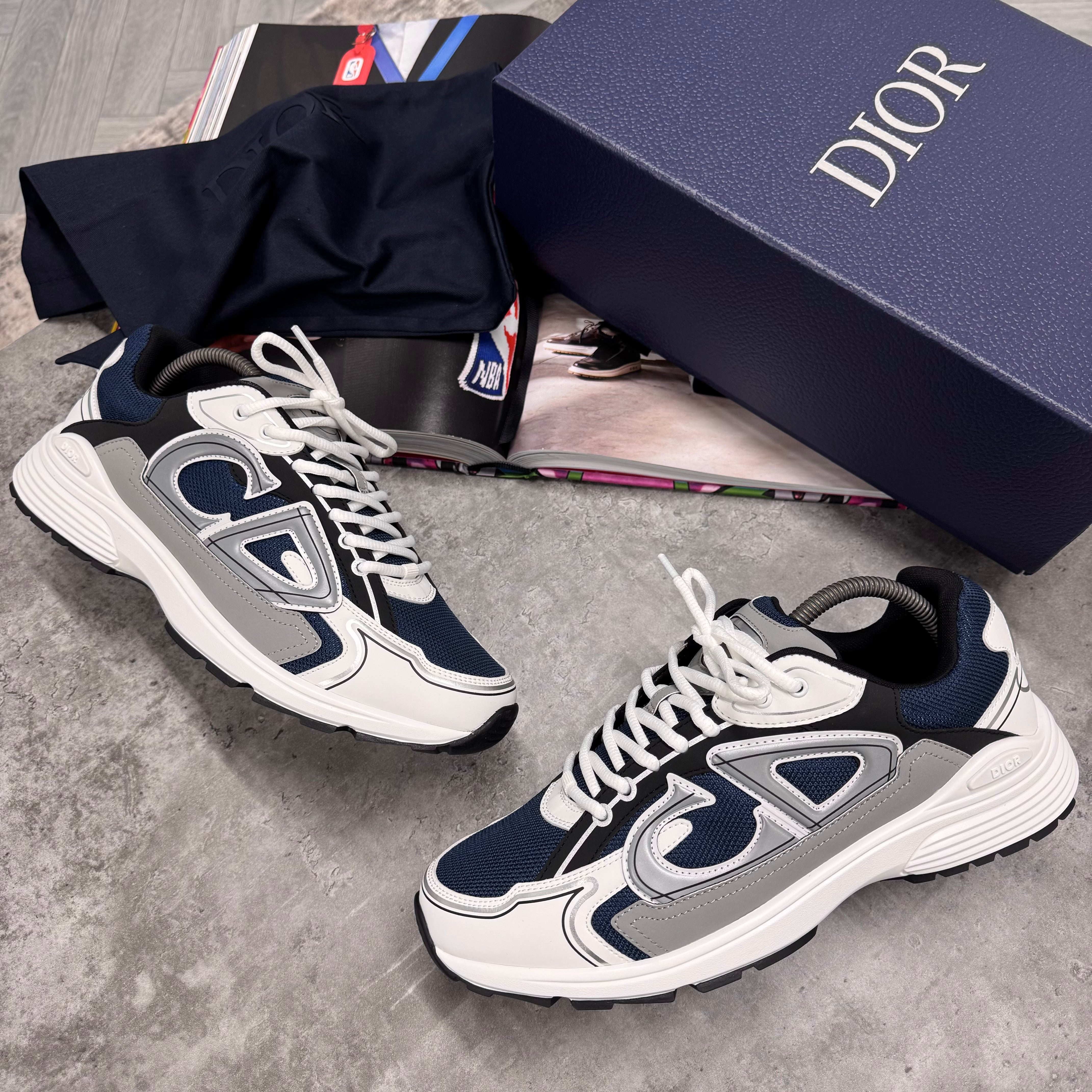 B30 TRAINER - WHITE / NAVY