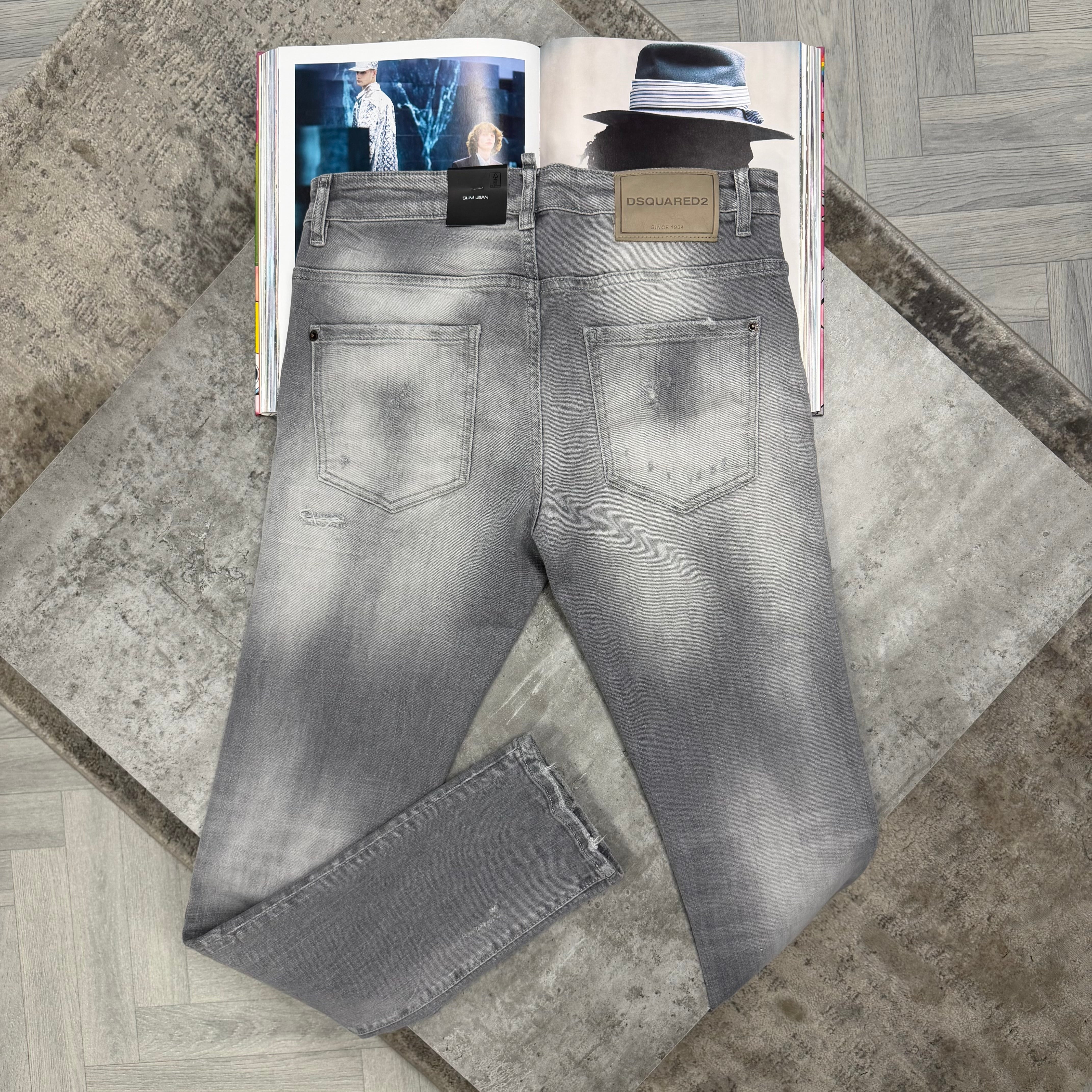 DSQ JEANS - GREY