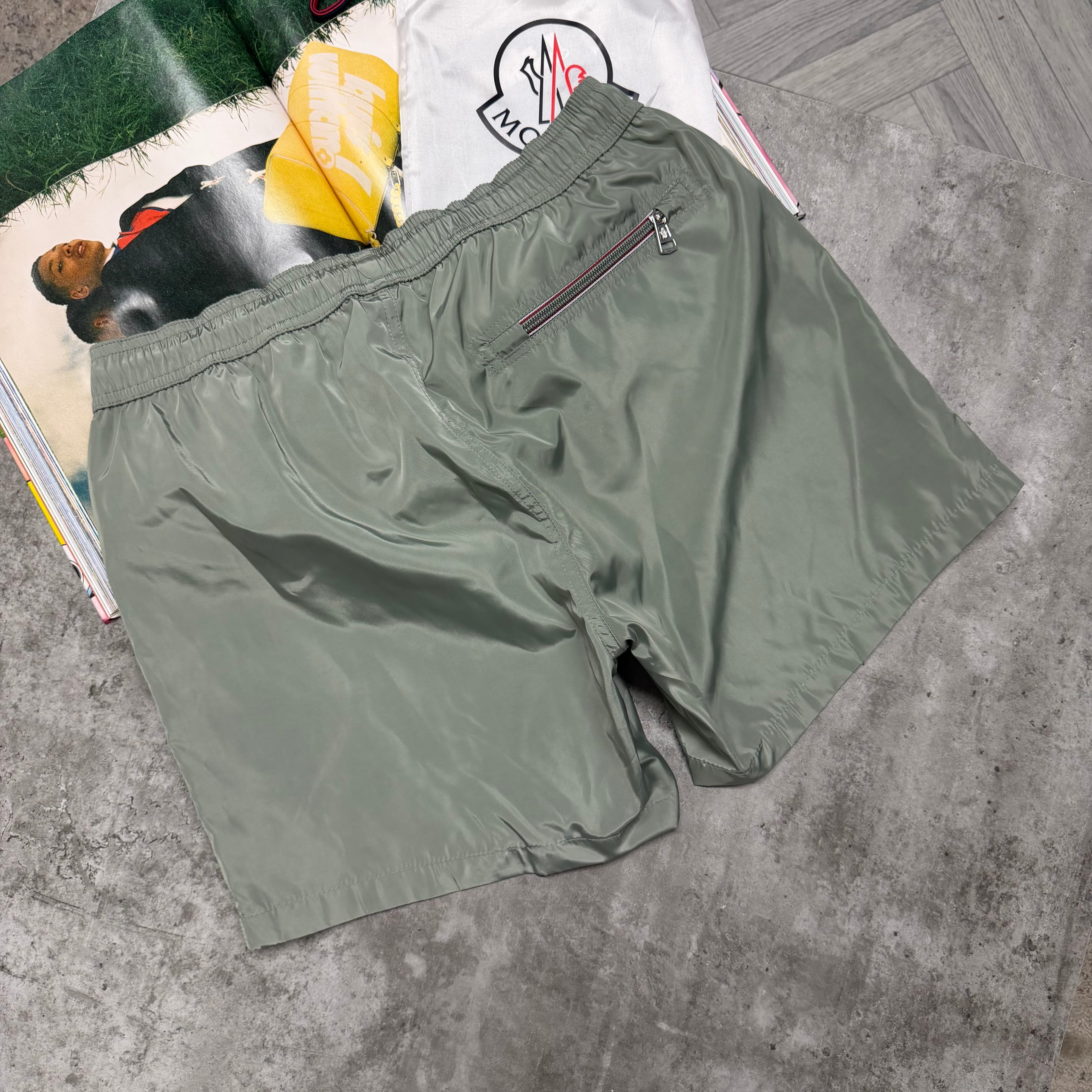 MNCLR BAGGED SWIMS - ALMOND GREEN