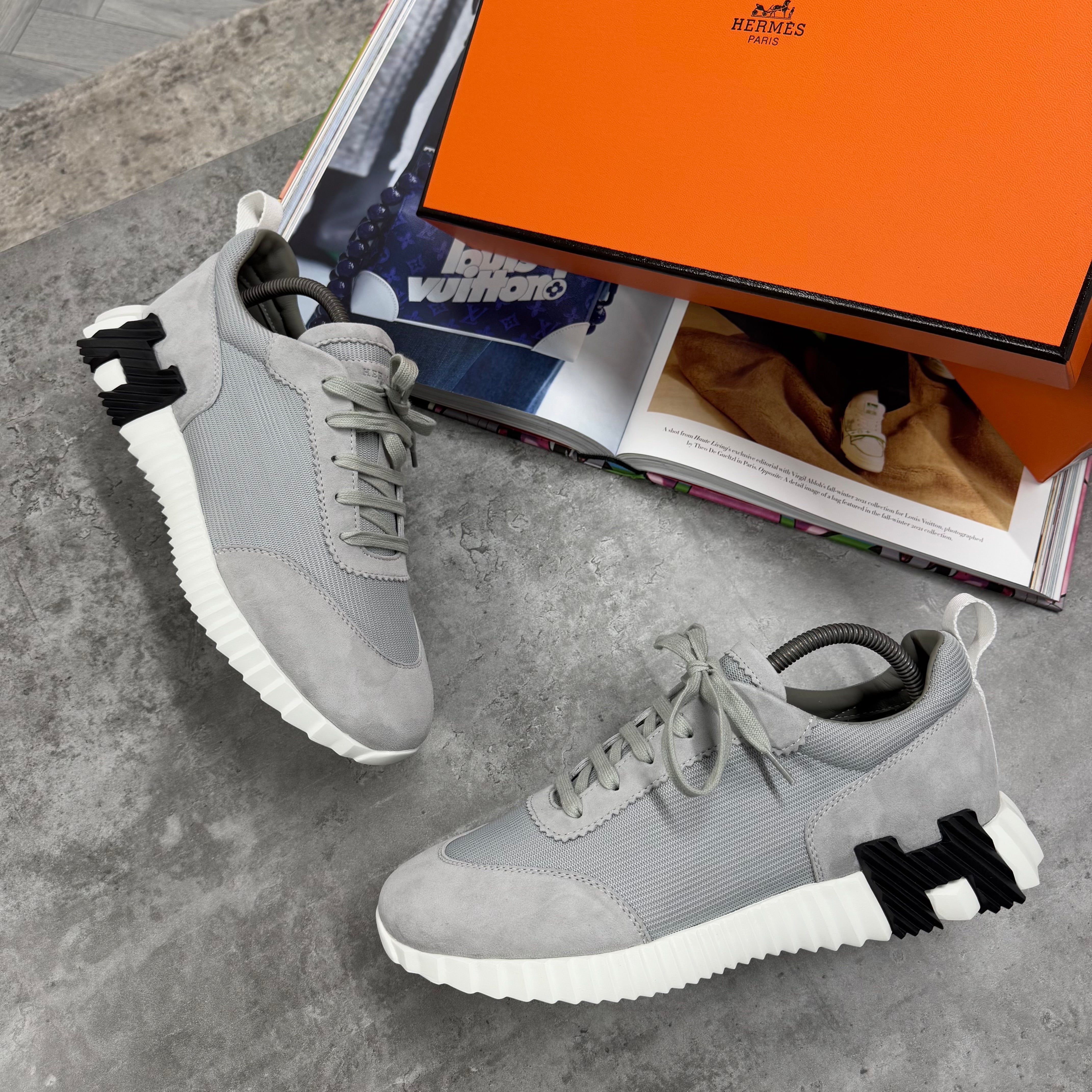 H TRAINER - GREY / BLACK