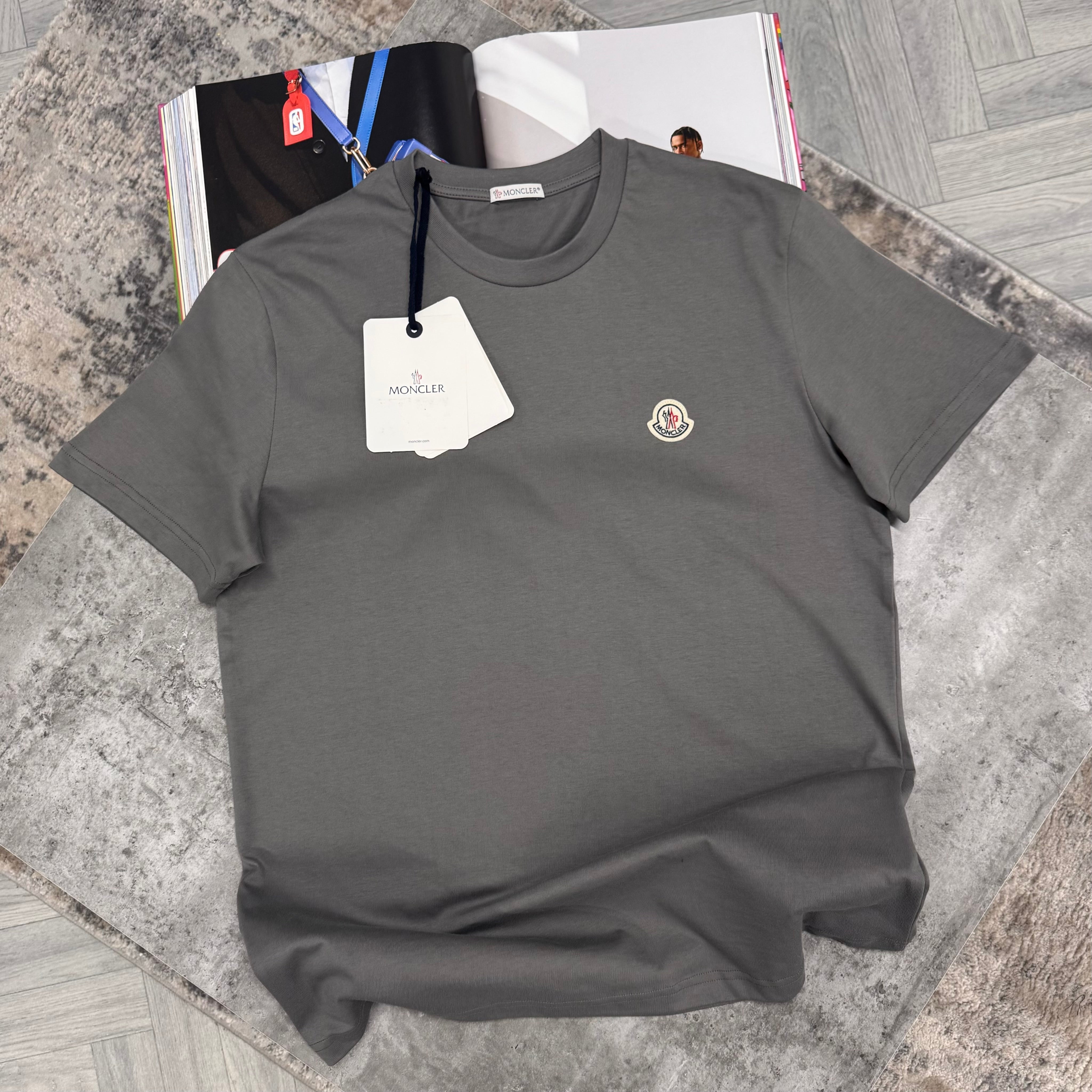 MNCLR LOGO T SHIRT - CHARCOAL