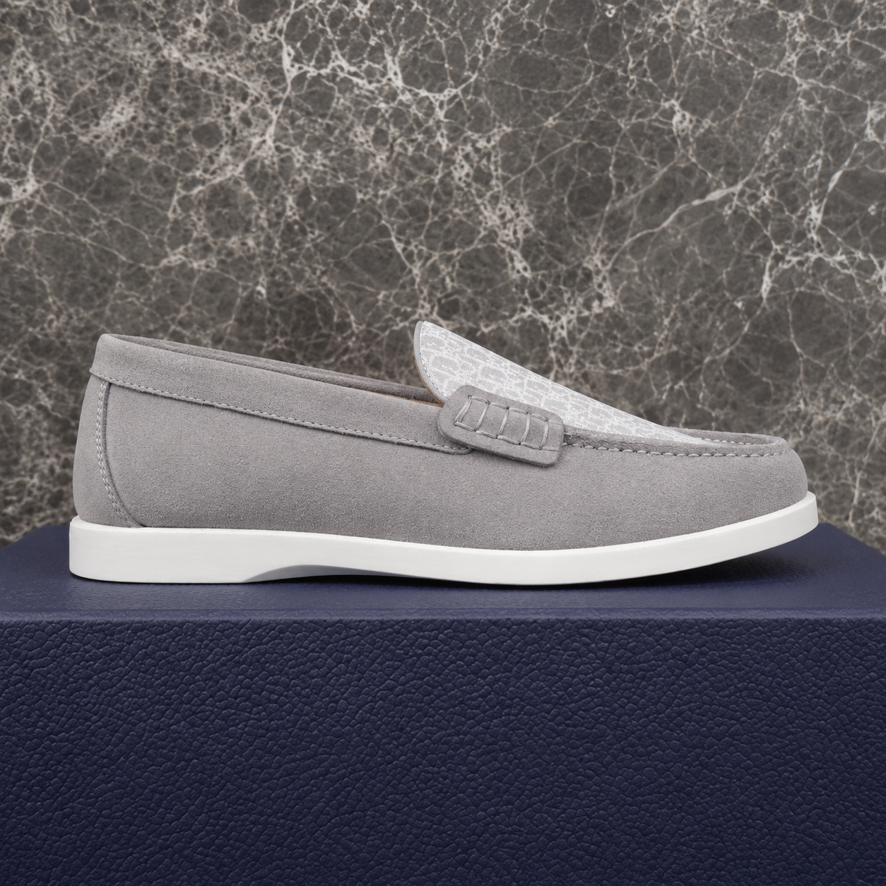 (PRE ORDER) CD OBLIQUE LOAFER - GREY