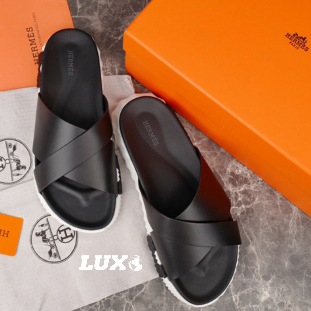 (PRE ORDER) H SLIDES - BLACK / WHITE