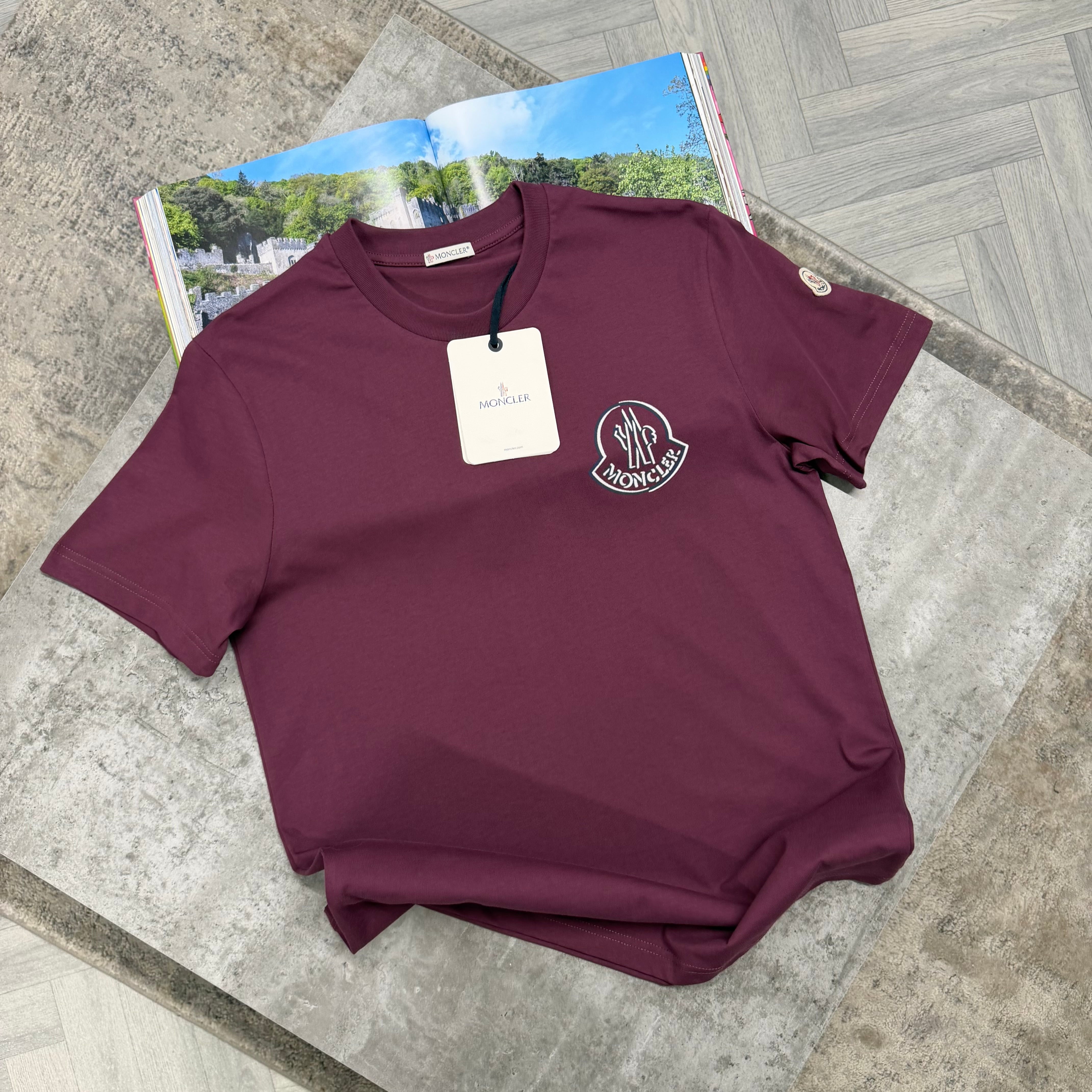 MNCLR BIG LOGO T SHIRT - GRAPE