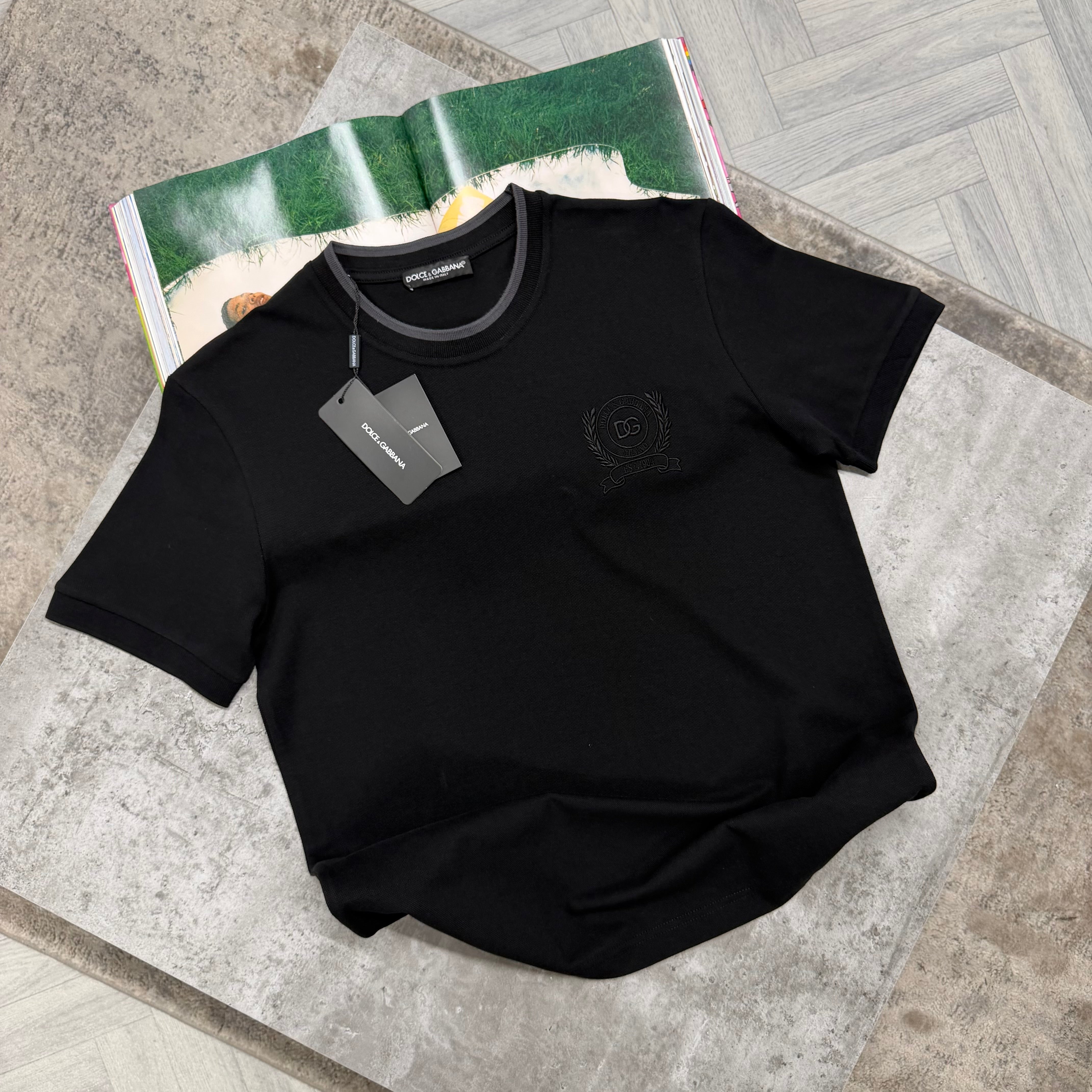 D&G T SHIRT - BLACK