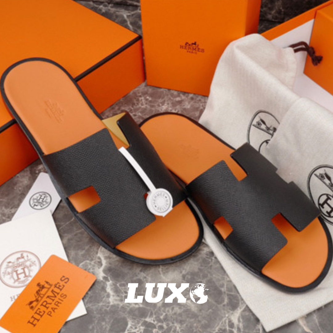 (PRE ORDER) H SLIDES - BLACK / ORANGE