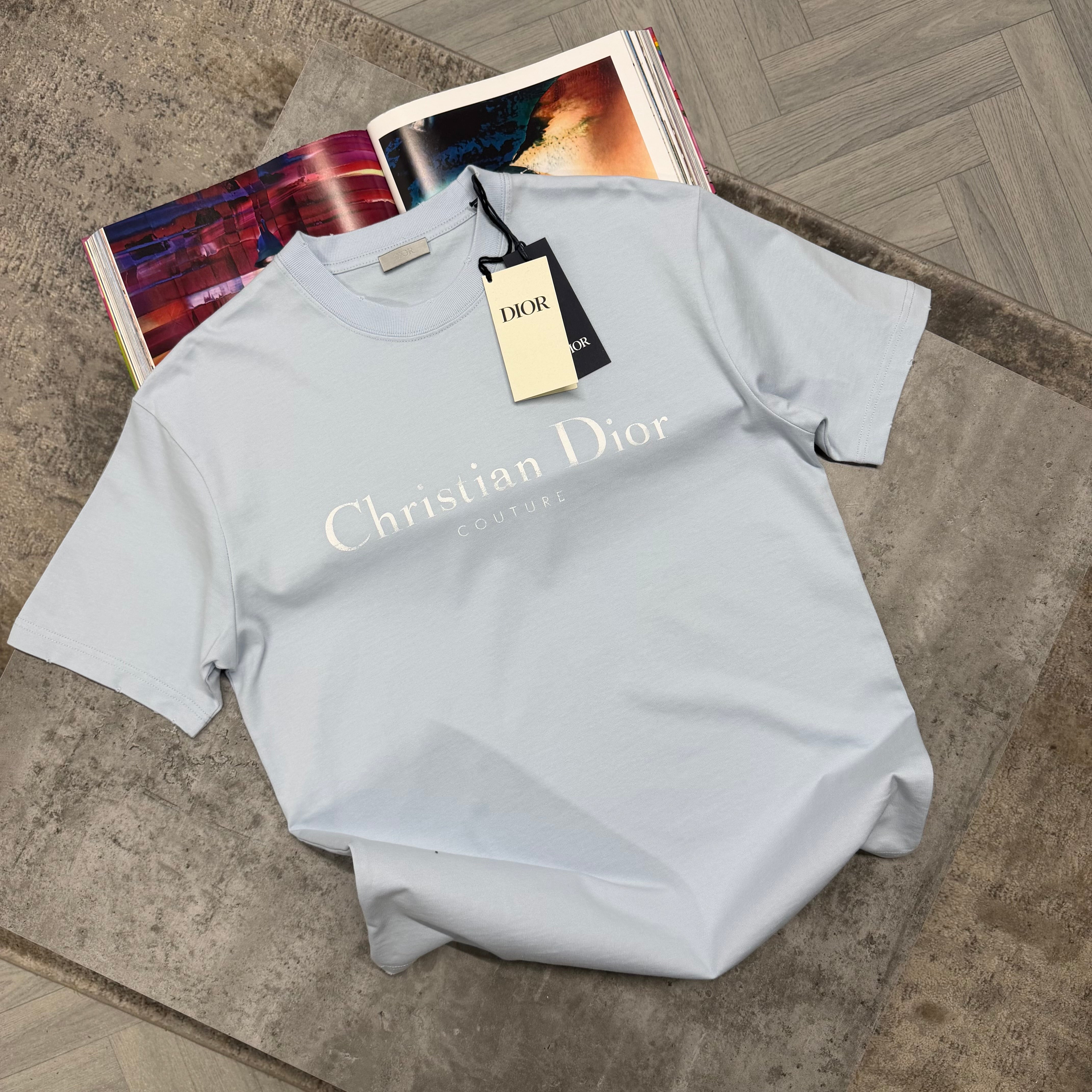 CD COUTURE T SHIRT - SKY BLUE
