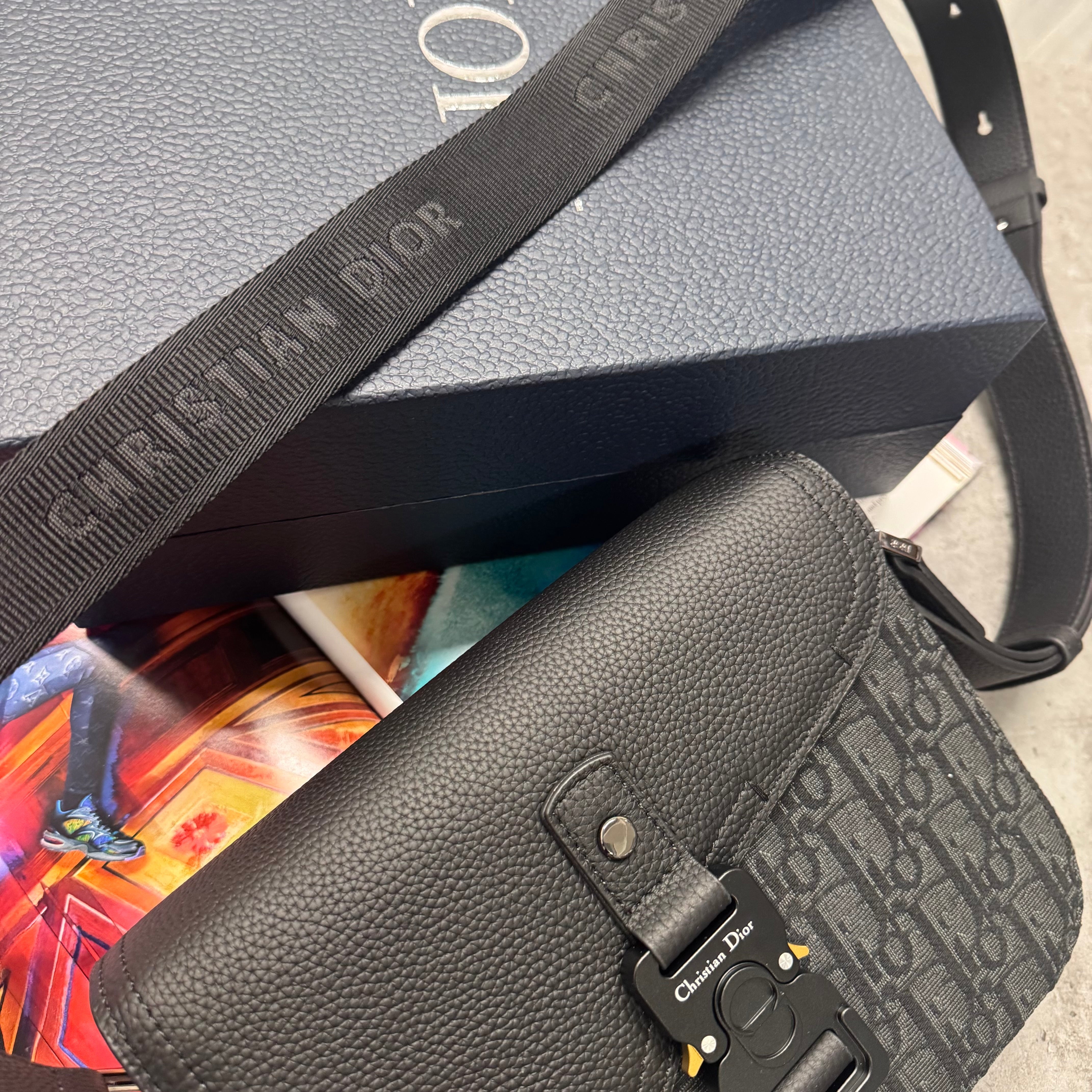 CD SADDLE BAG - BLACK