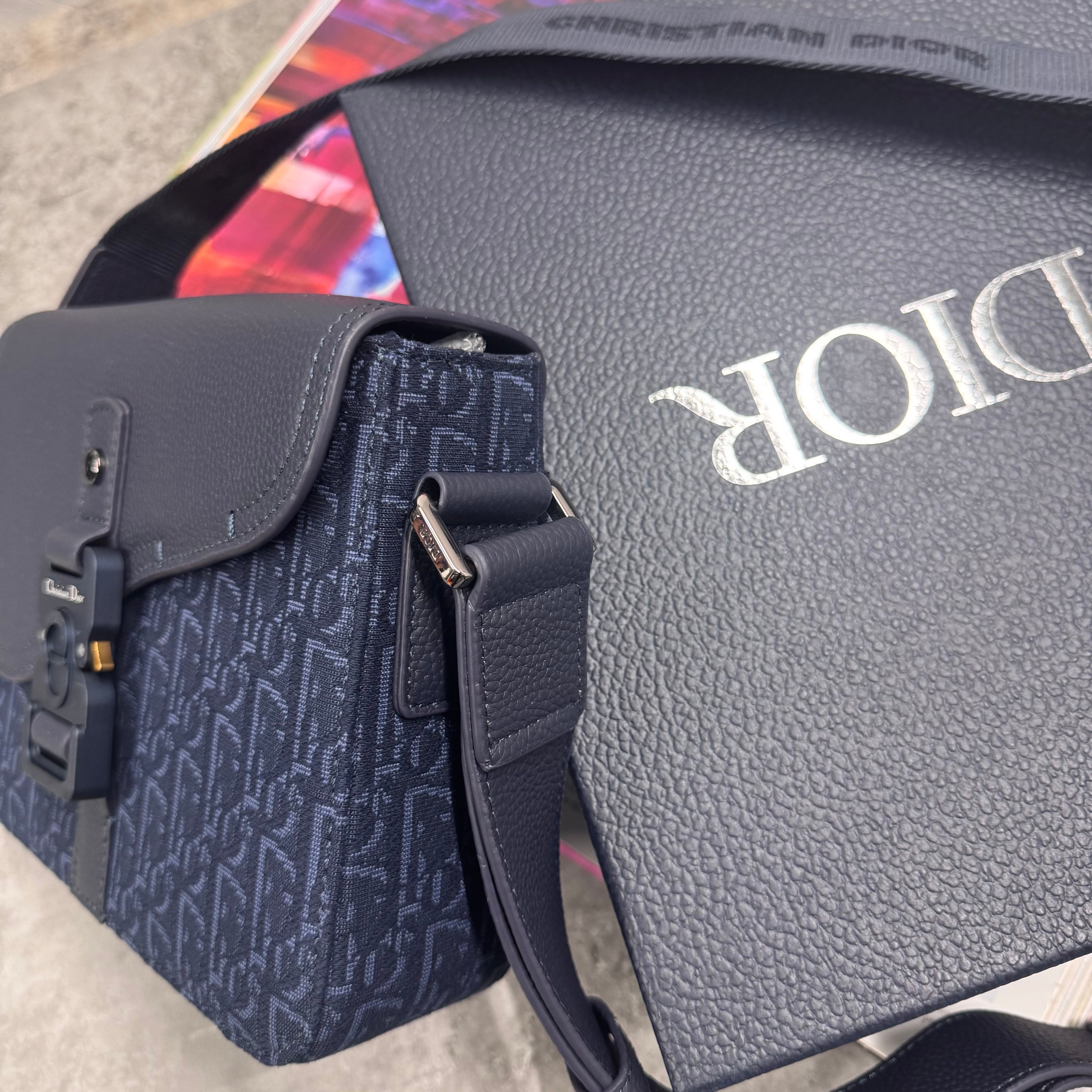 CD SADDLE BAG - NAVY