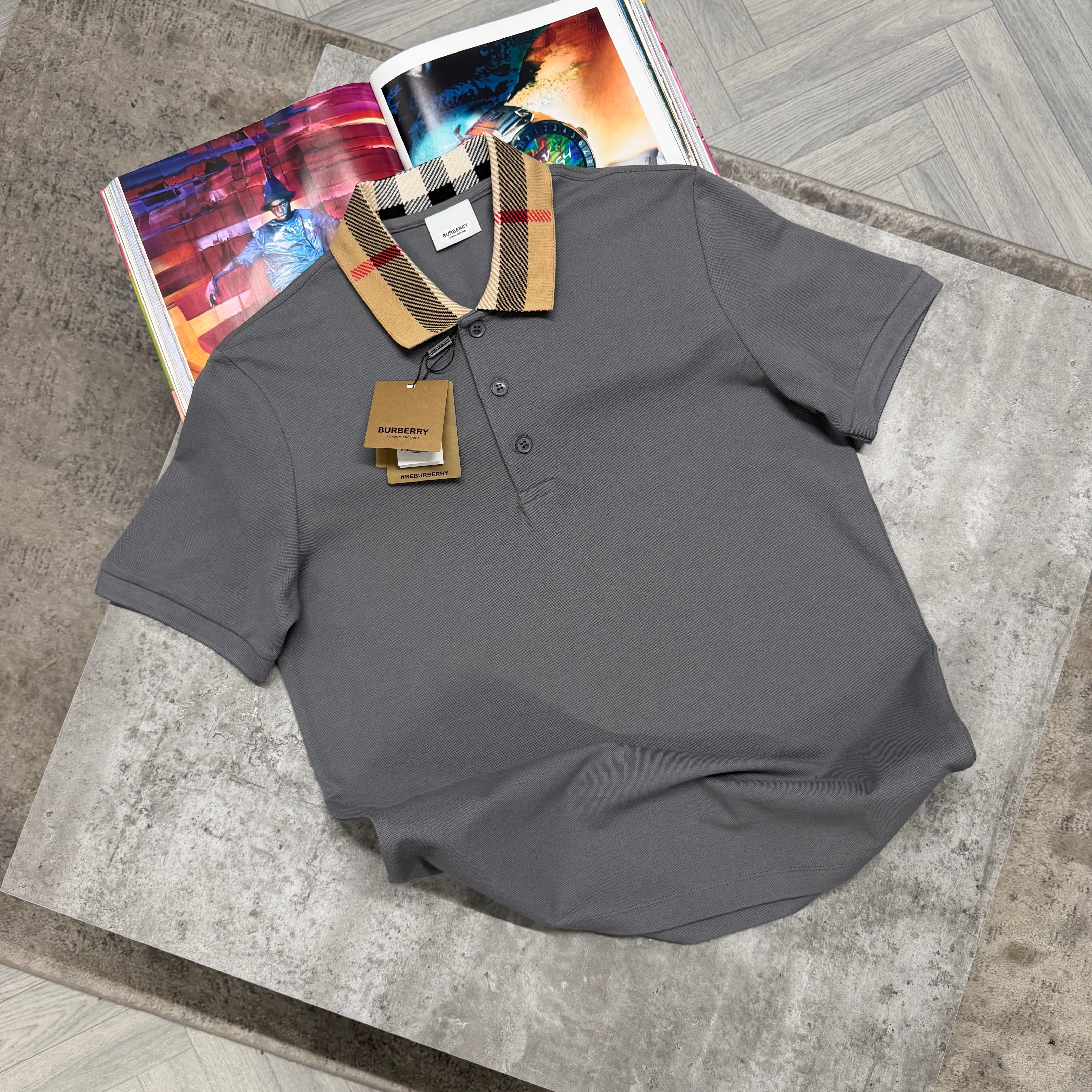 BBR POLO - CHARCOAL