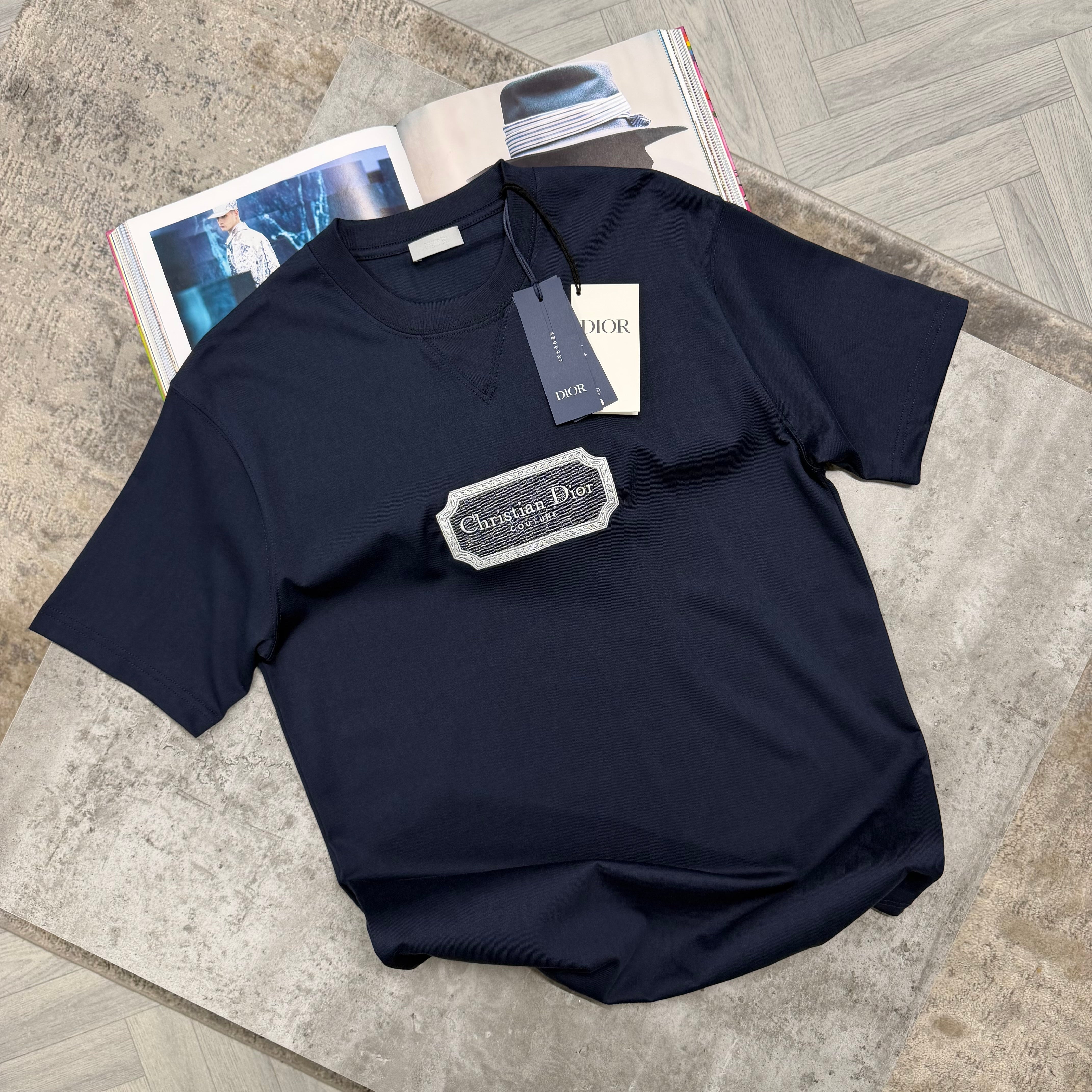 CD COUTURE T SHIRT - NAVY