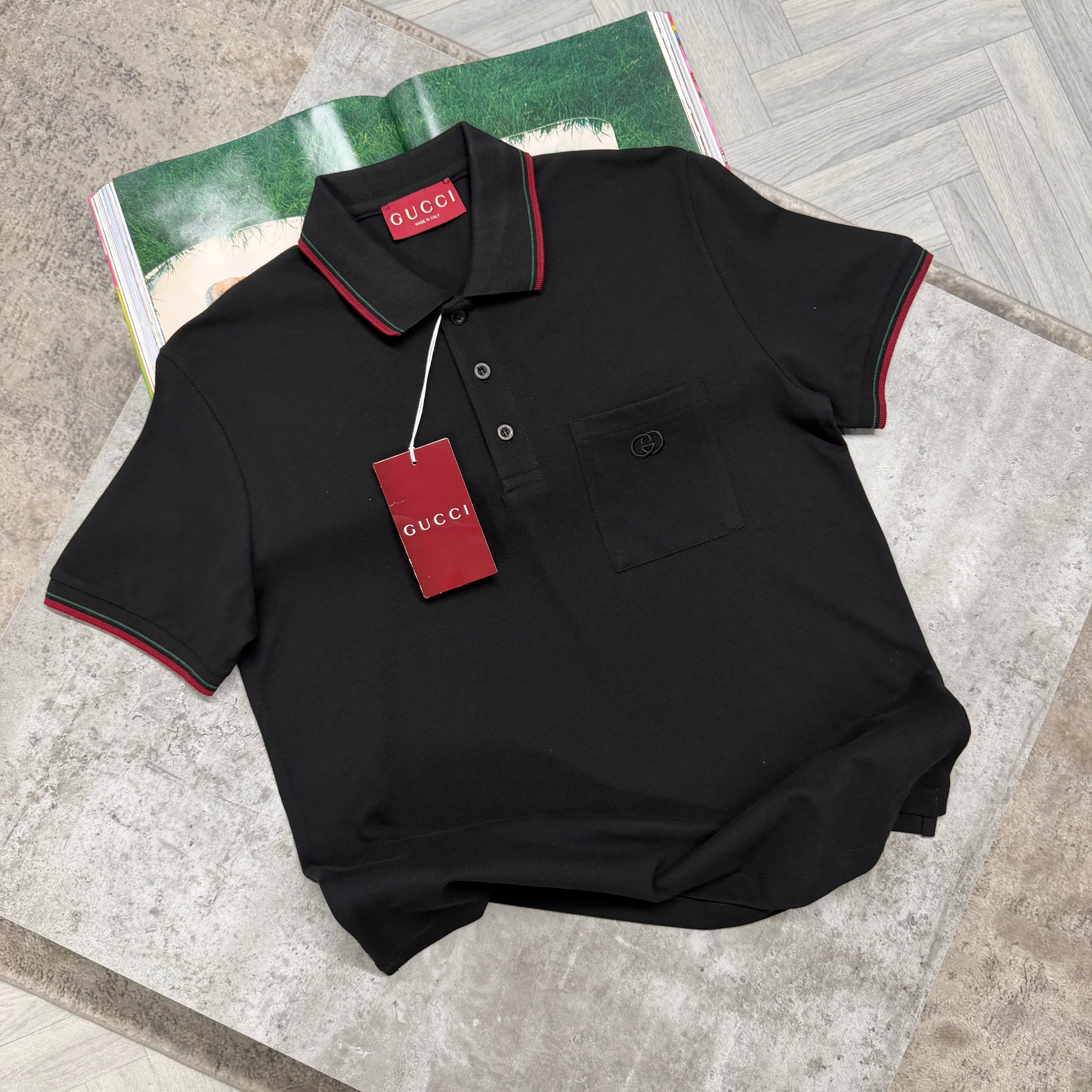 GCI POCKET POLO - BLACK