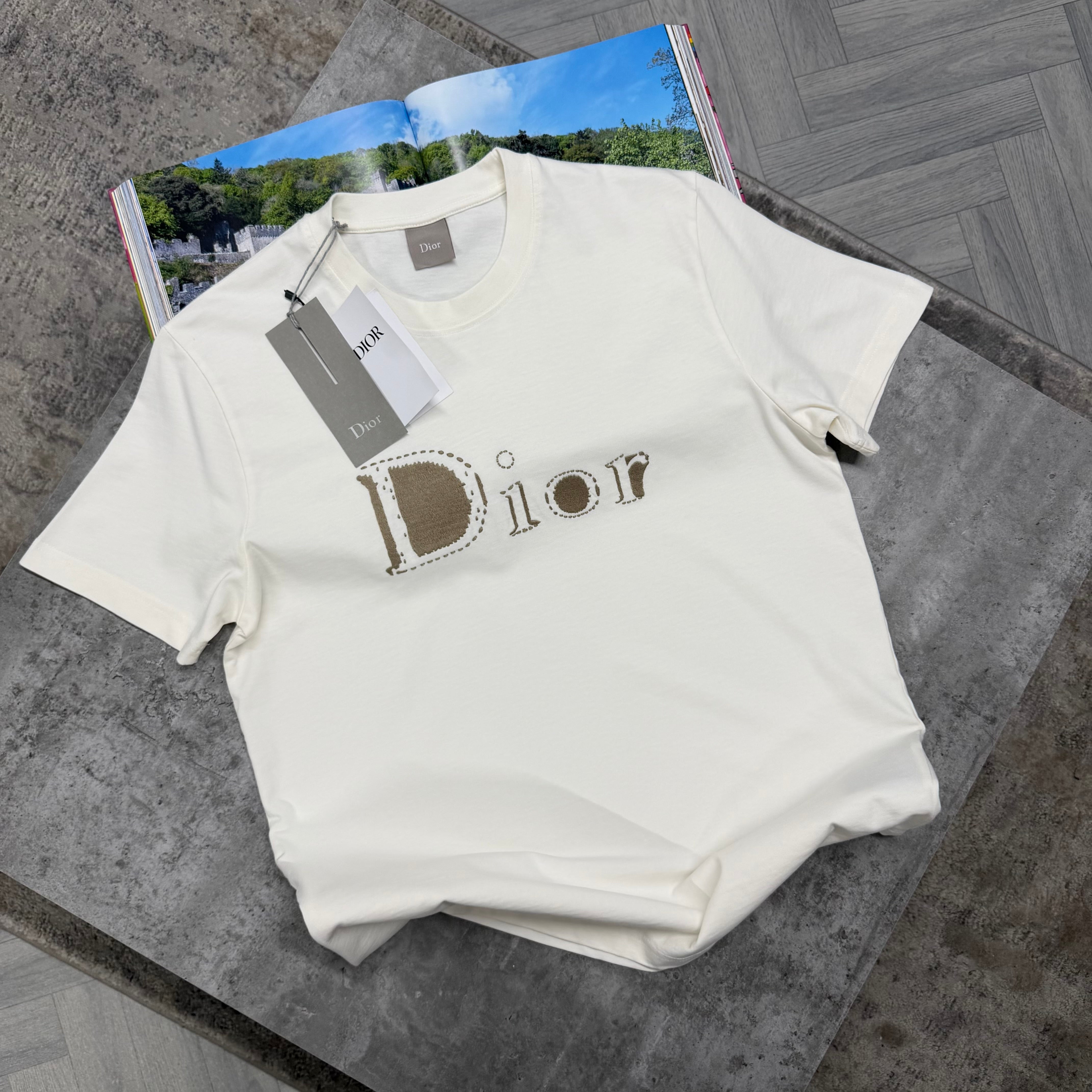 CD REVERSE T SHIRT - OFF WHITE