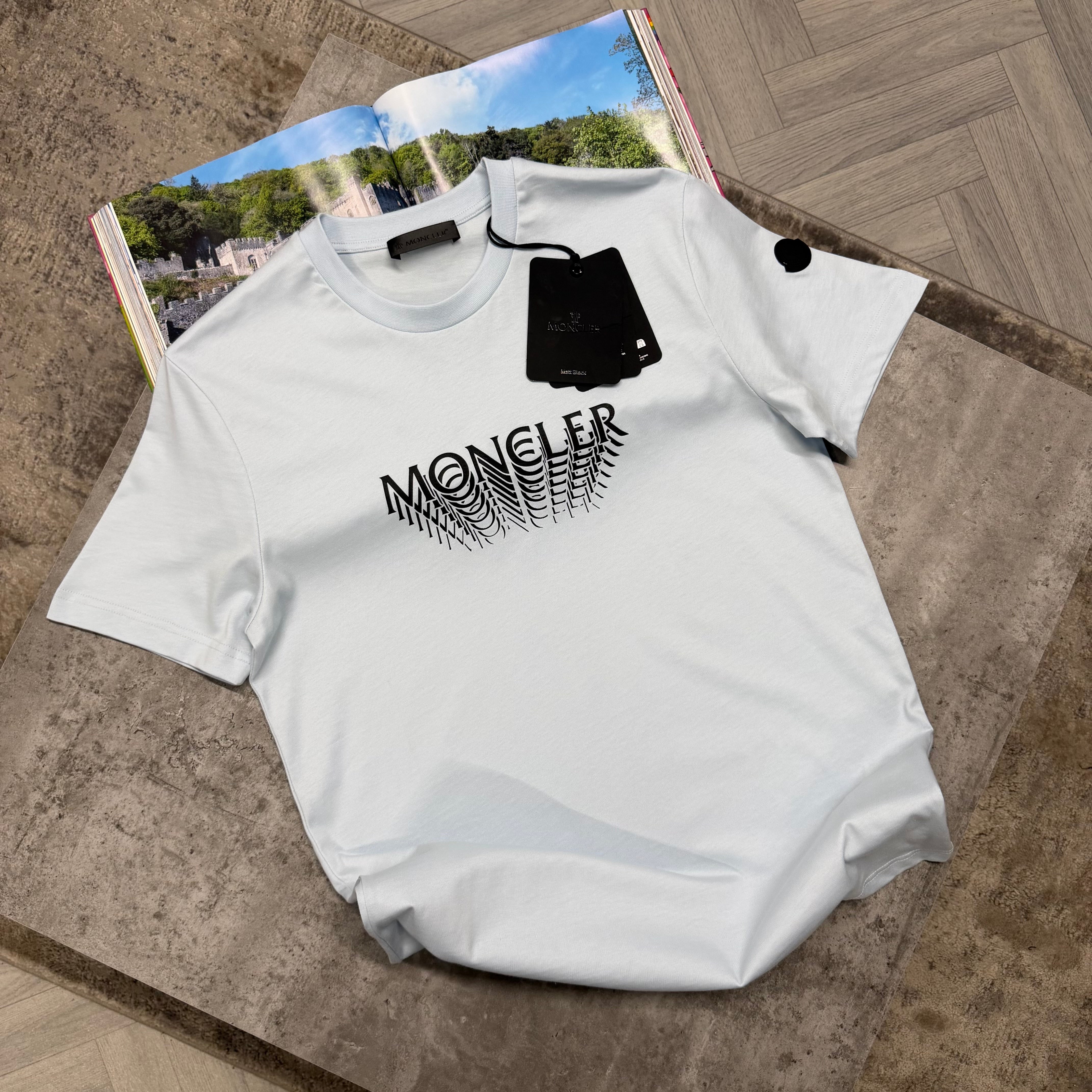 MNCLR ILLUSION T SHIRT - SKY BLUE