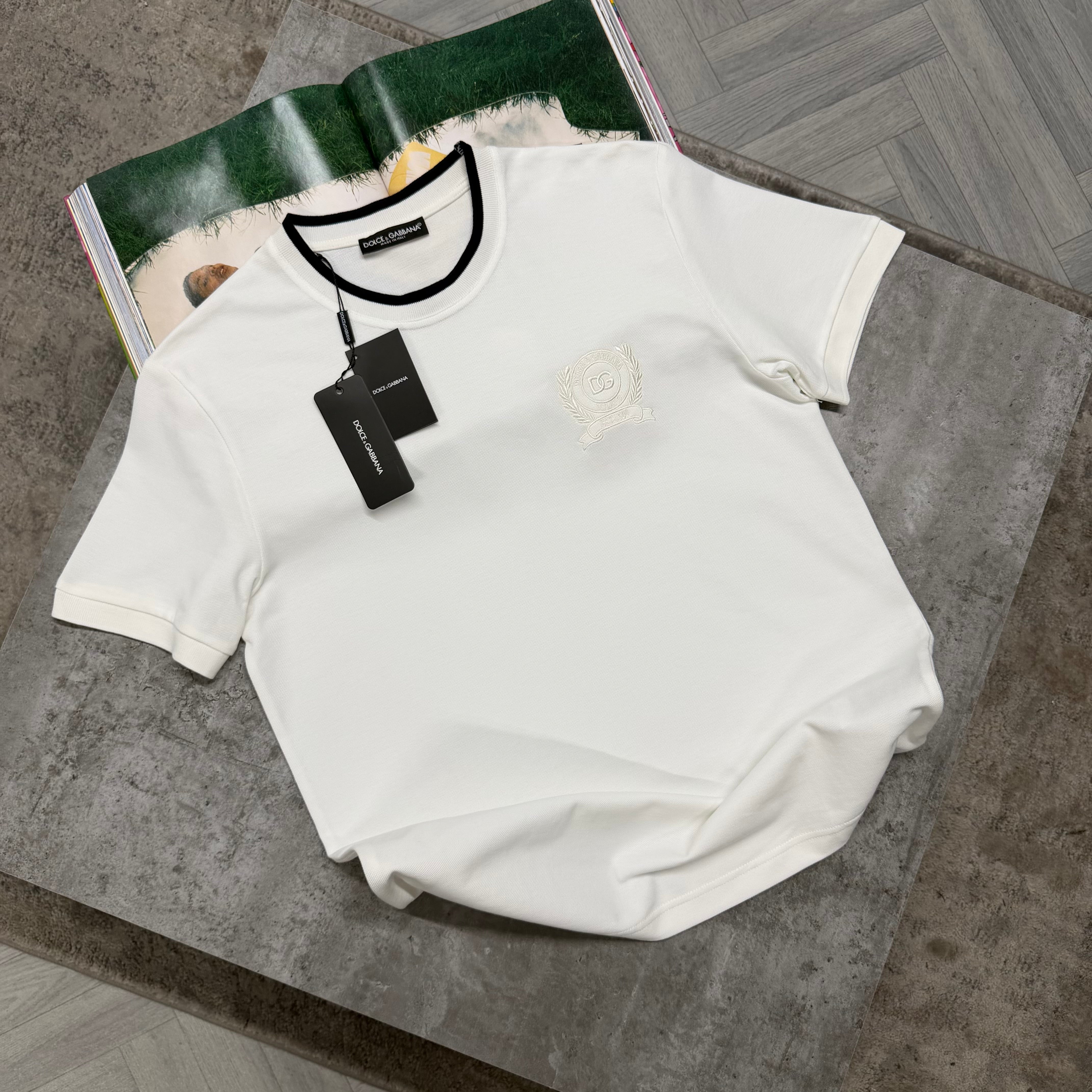 D&G T SHIRT - WHITE