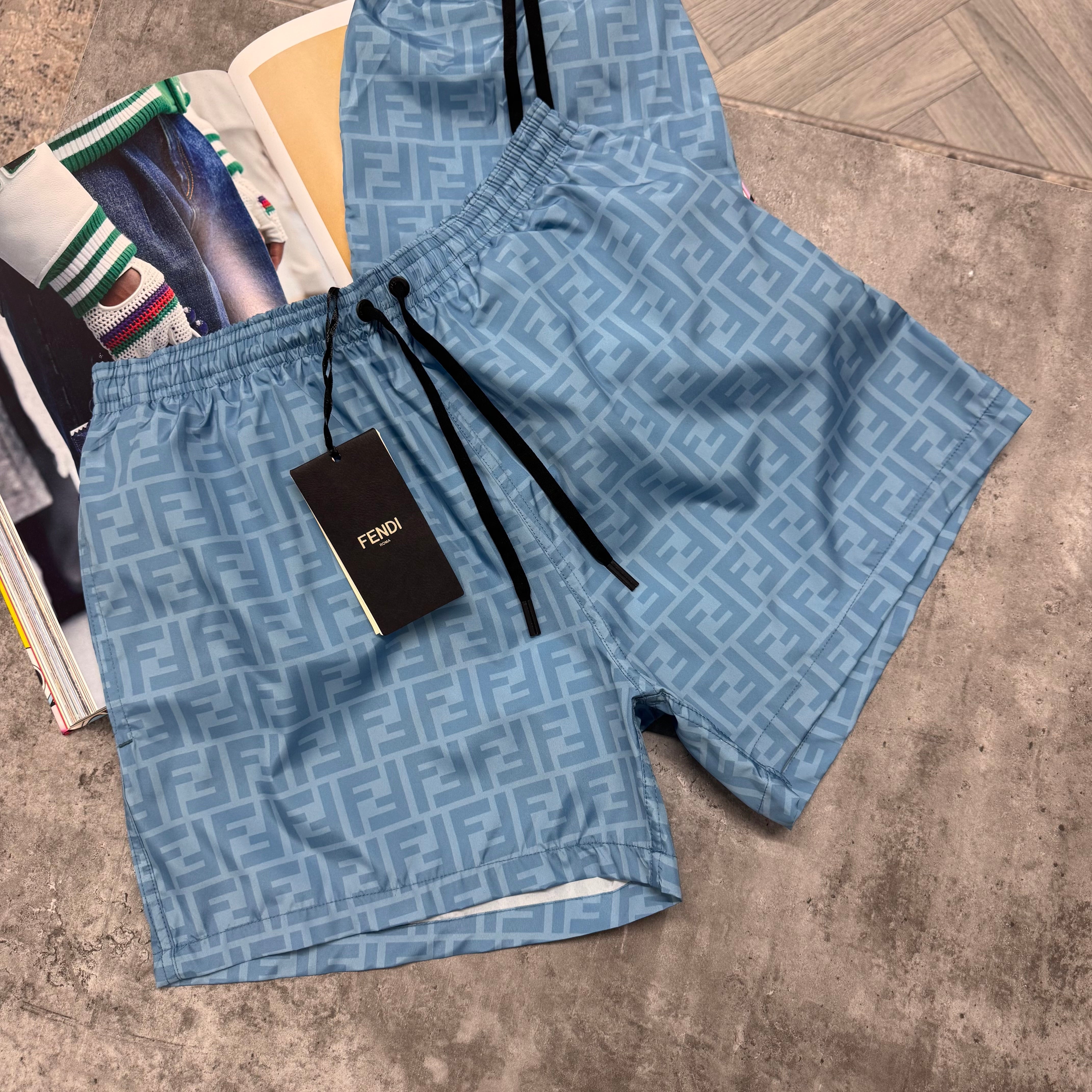 FDI SWIM SHORTS - BLUE