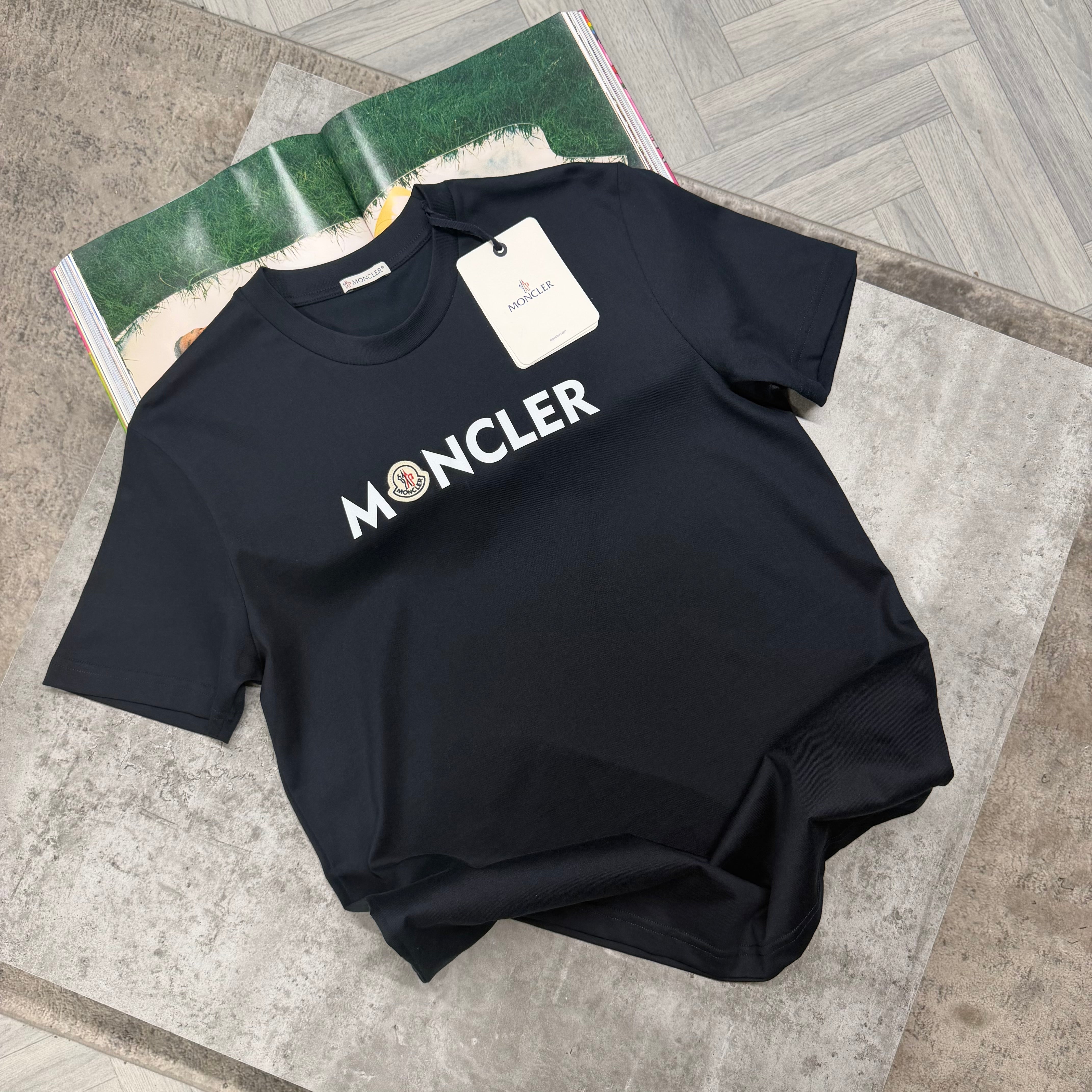 MNCLR LOGO T SHIRT - NAVY