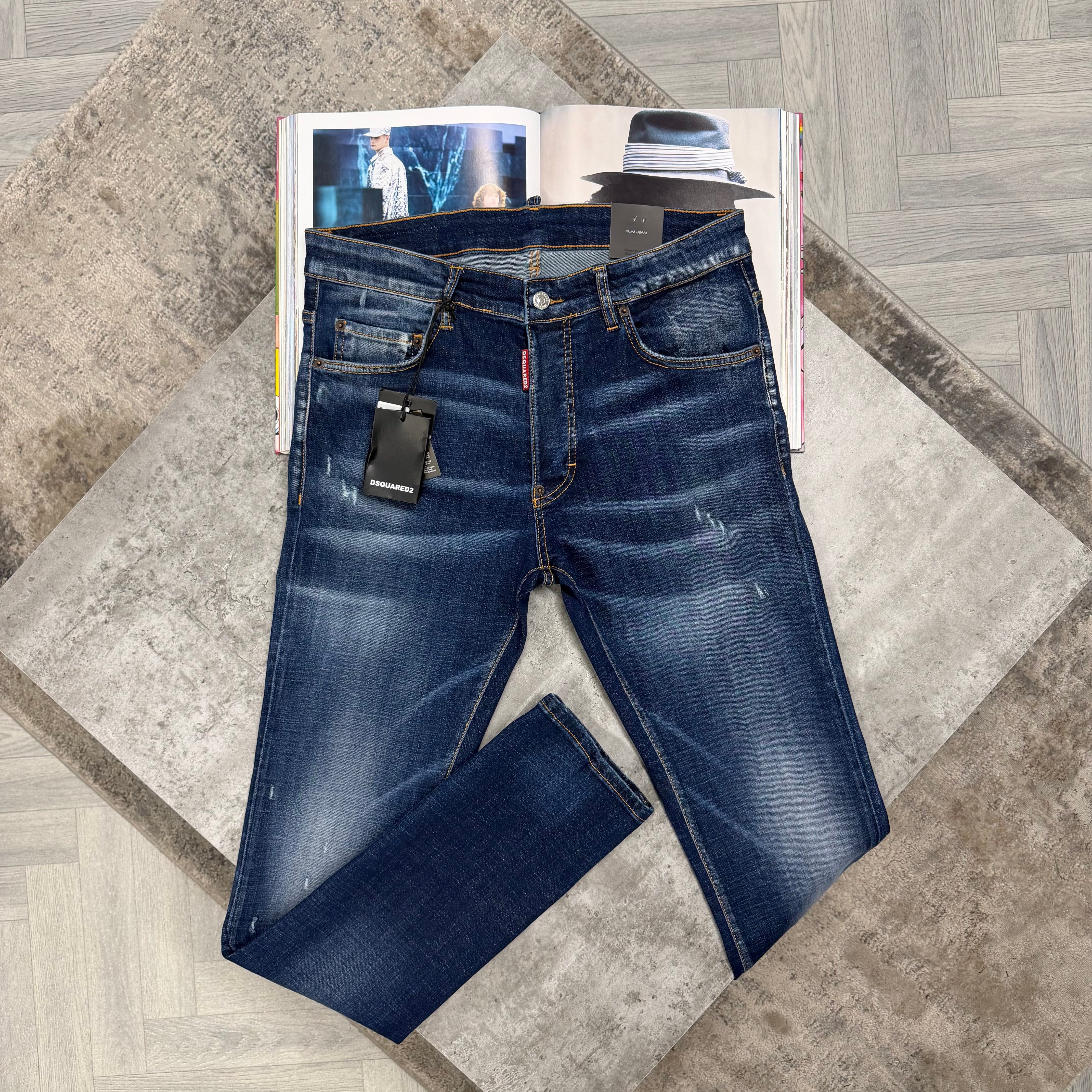 DSQ JEANS - DARK DENIM