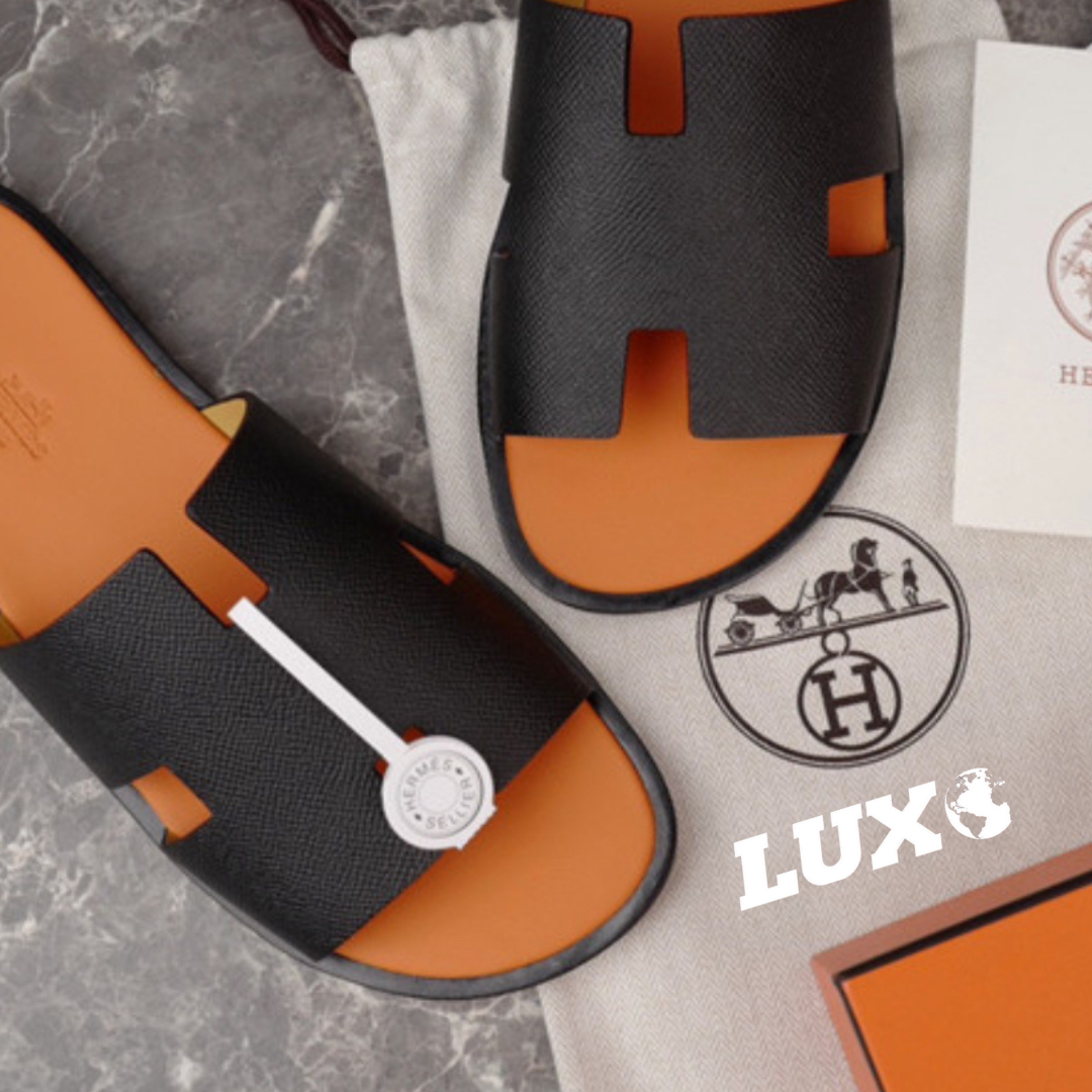 (PRE ORDER) H SLIDES - BLACK / ORANGE