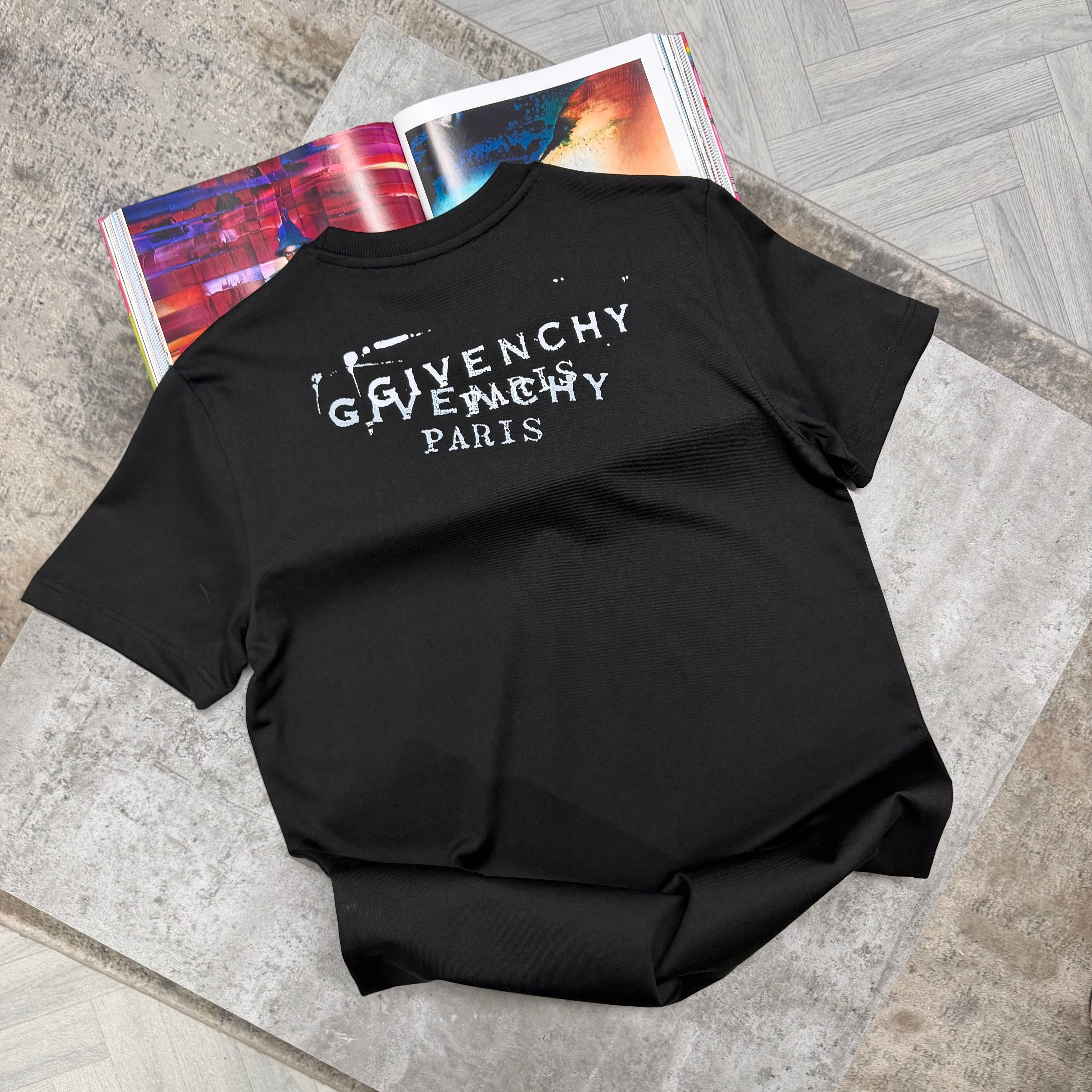 GVY PARIS T SHIRT - BLACK