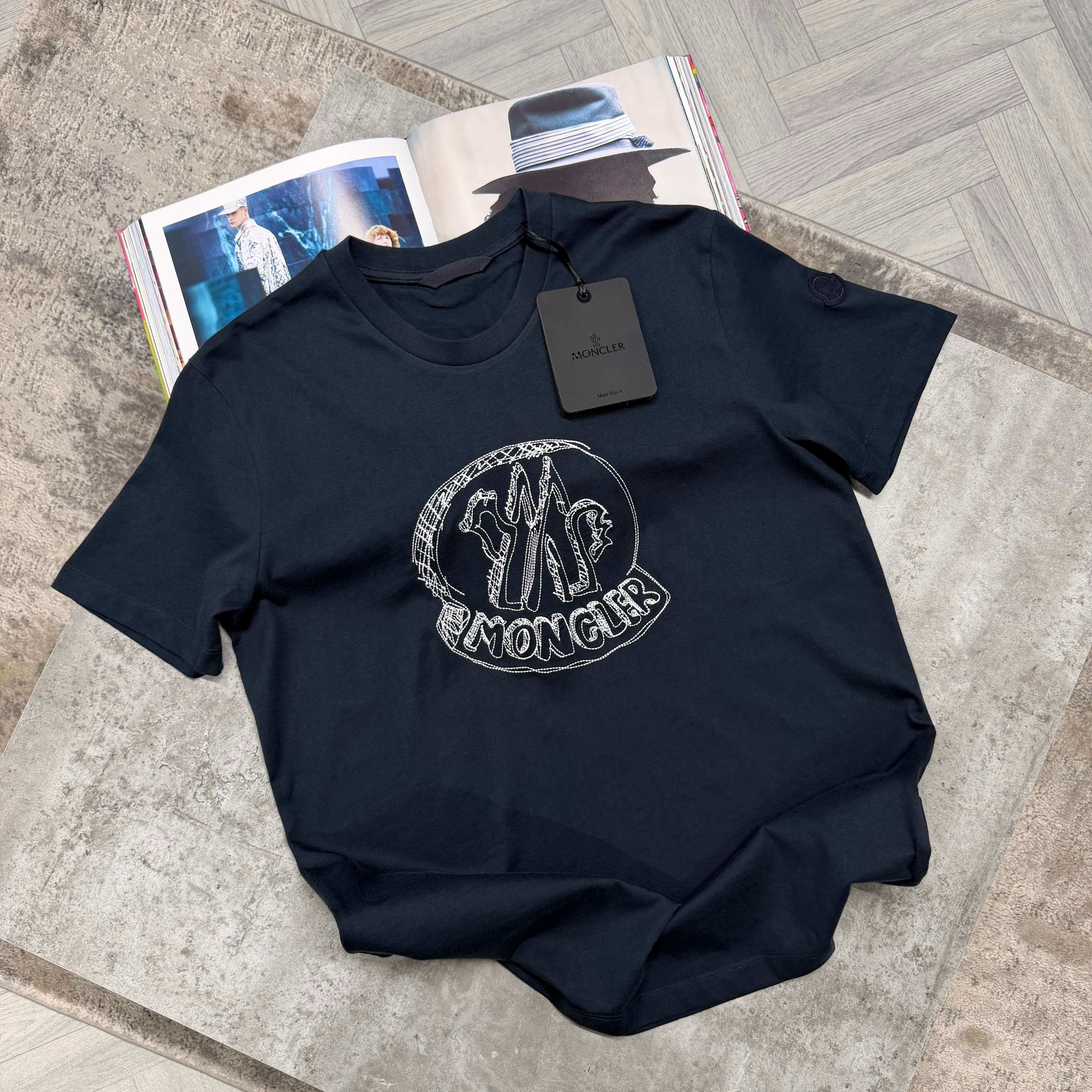 MNCLR SKETCH T SHIRT - NAVY