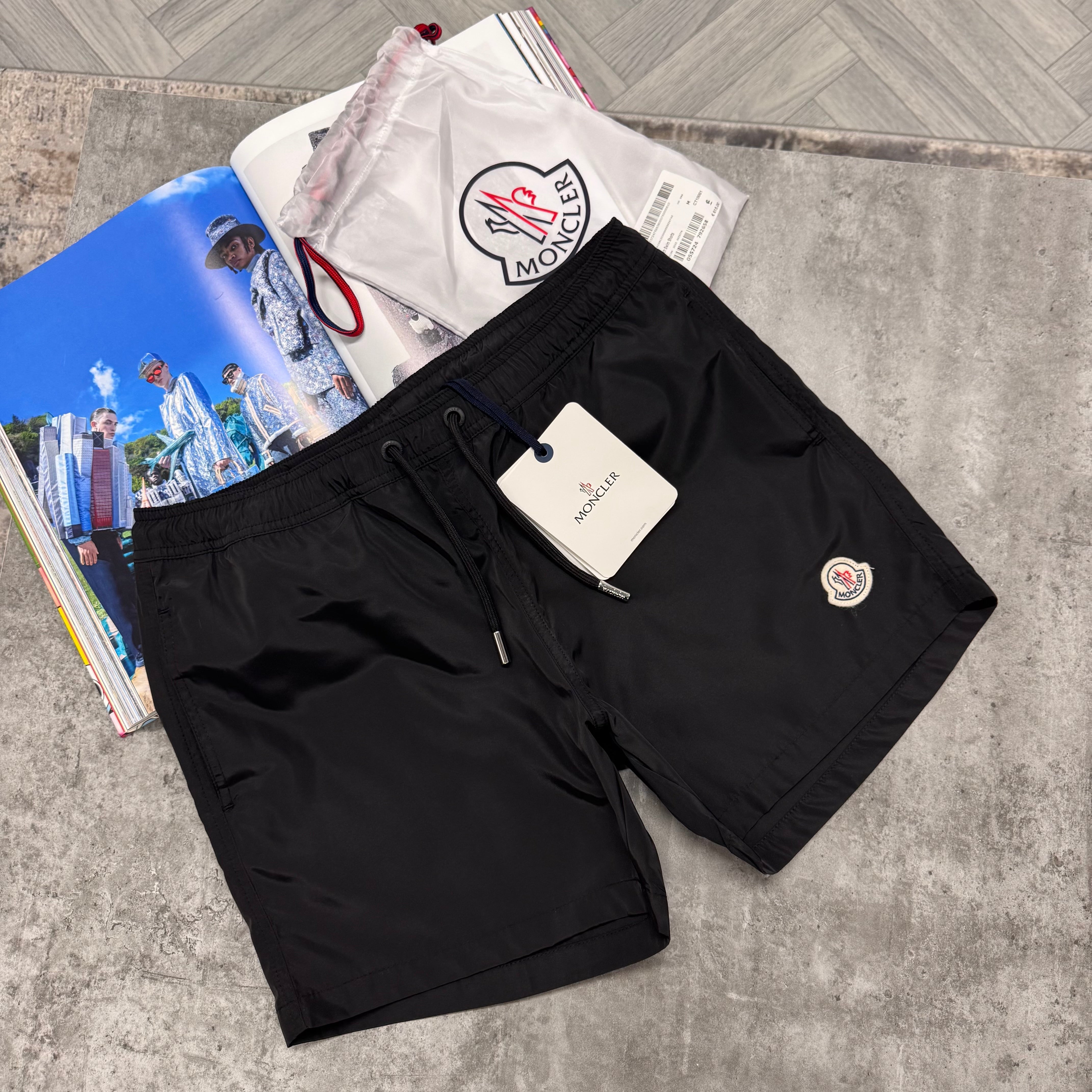 MNCLR BAGGED SWIMS - BLACK