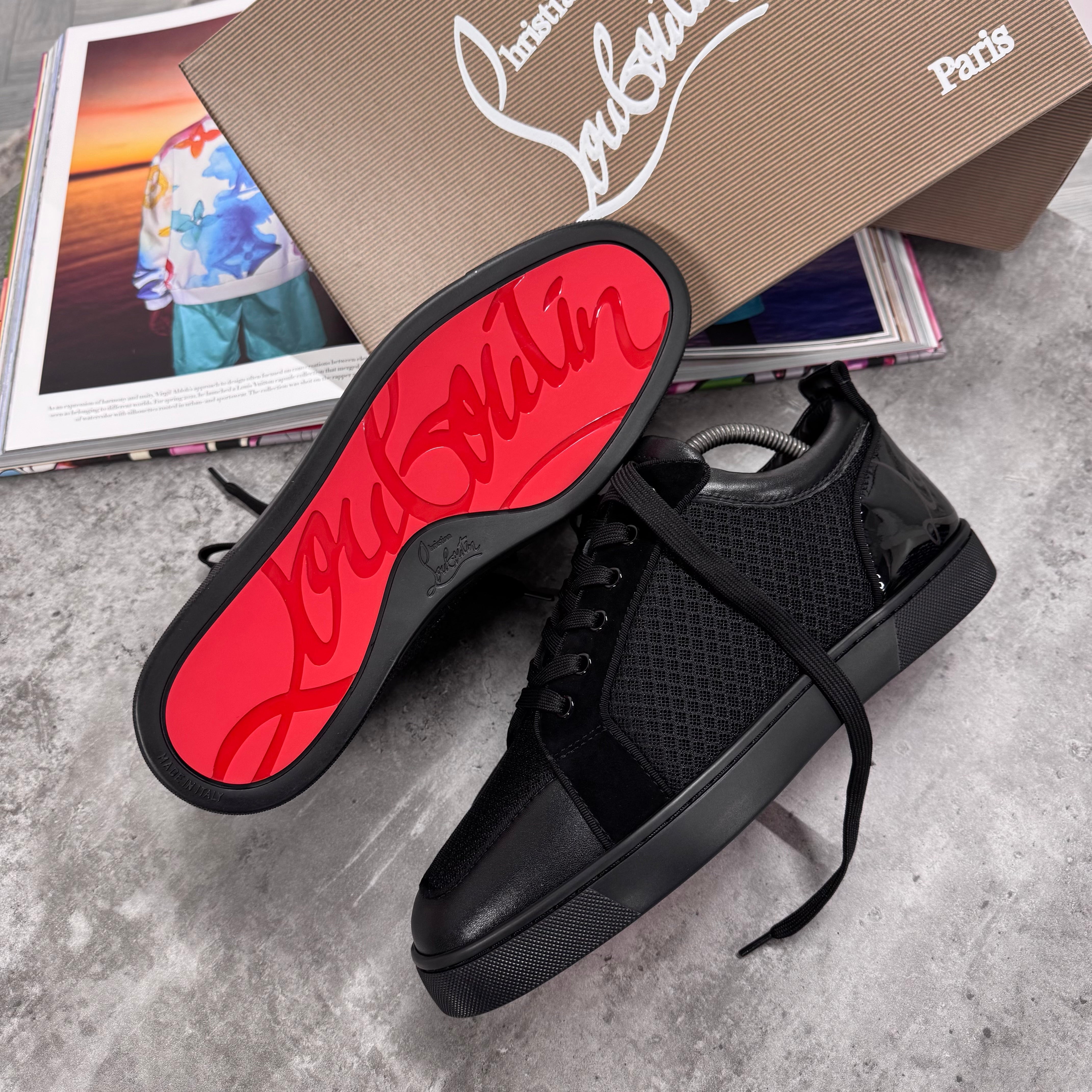LOUB TRAINERS - BLACK