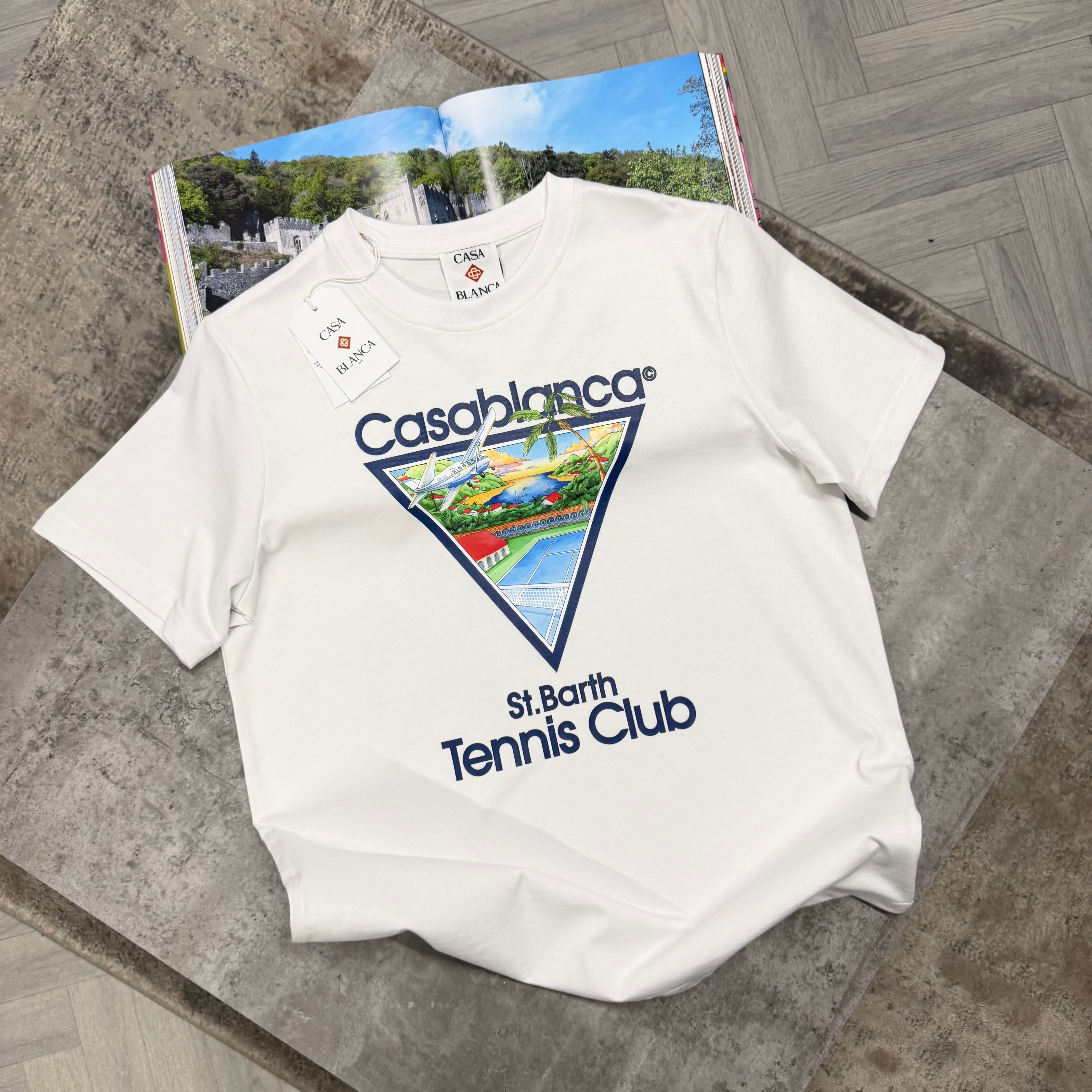 CB ST BARTHS T SHIRT - WHITE