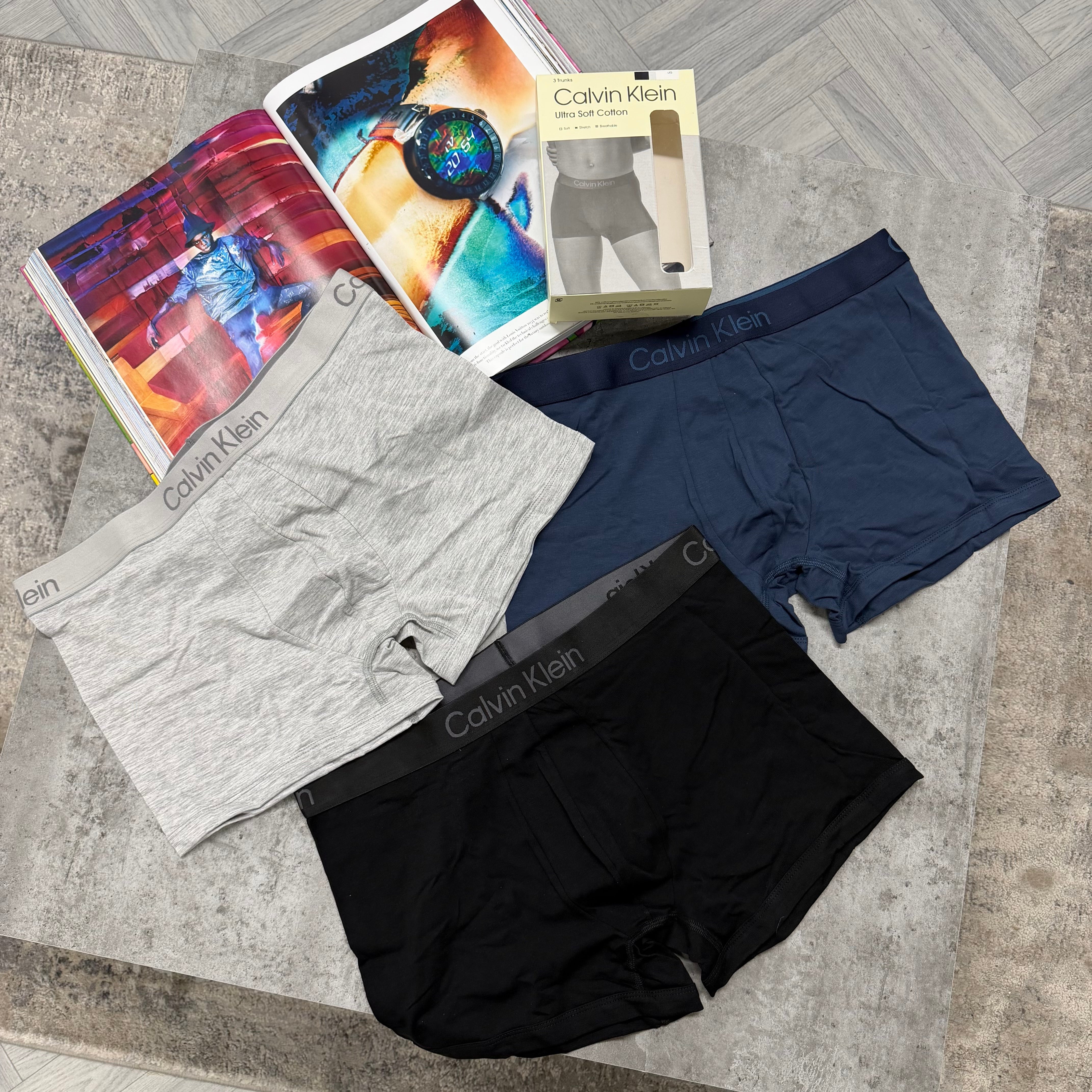 CK BOXERS - PACK OF 3 MULTI