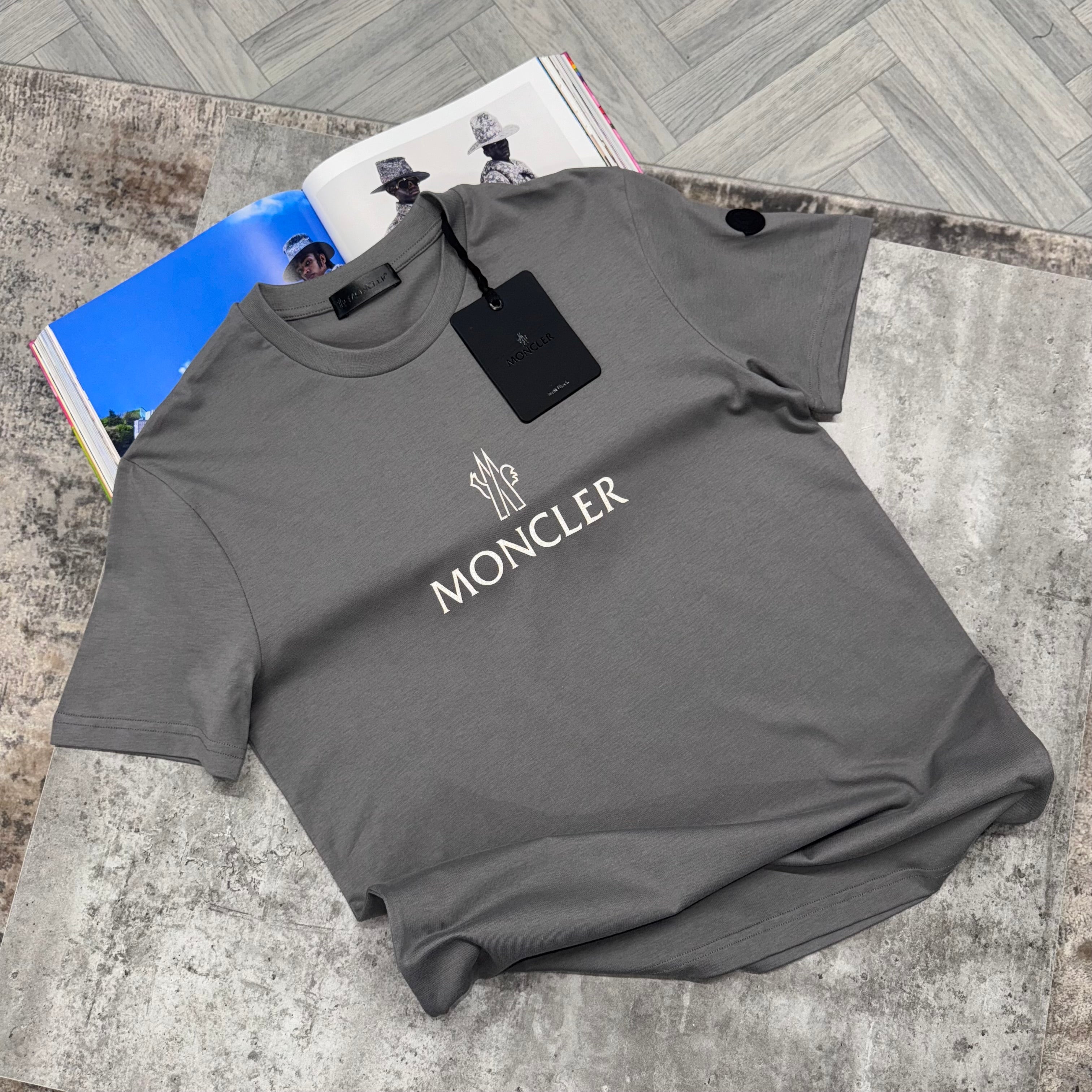 MNCLR REFLECTIVE T SHIRT - CHARCOAL