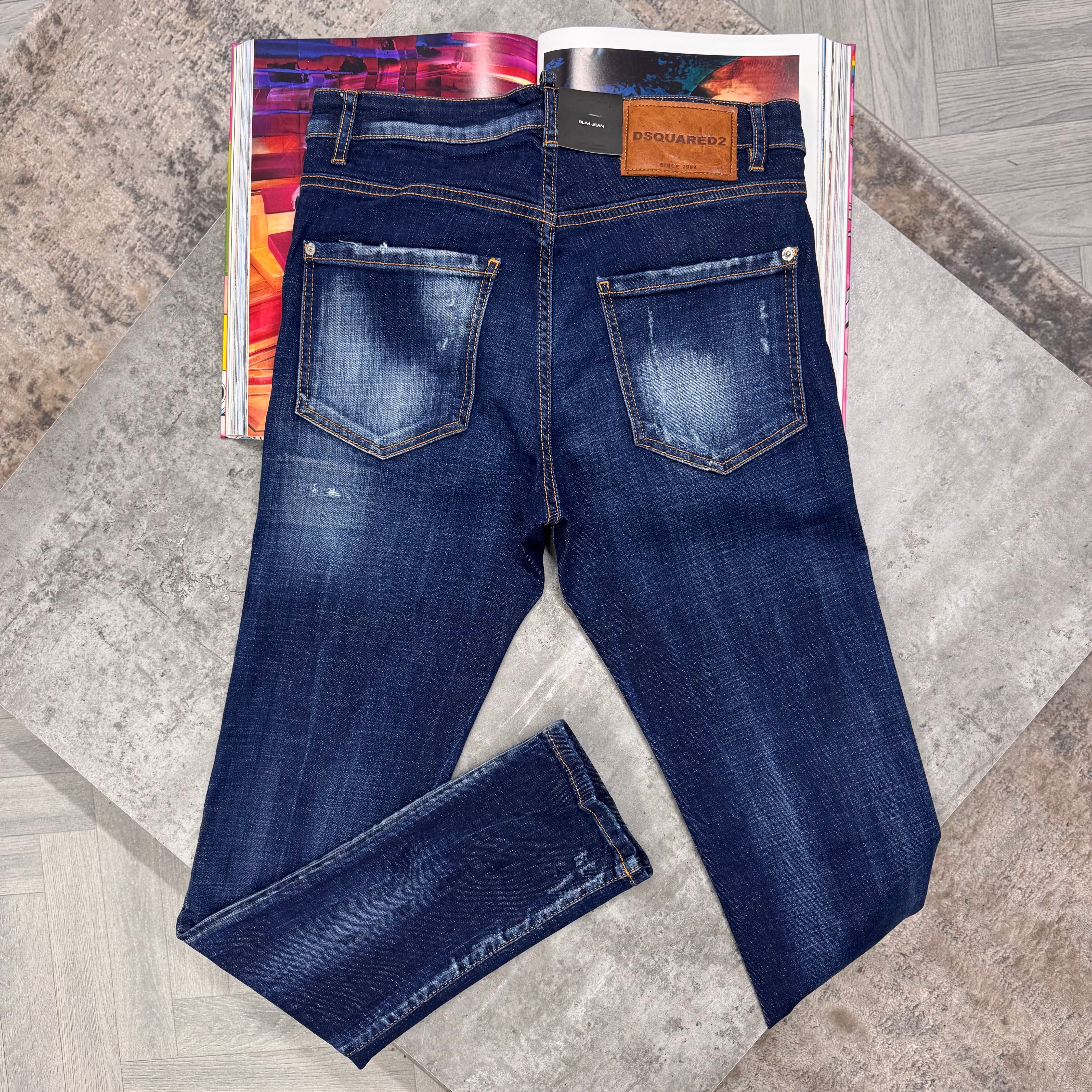 DSQ JEANS - BLUE