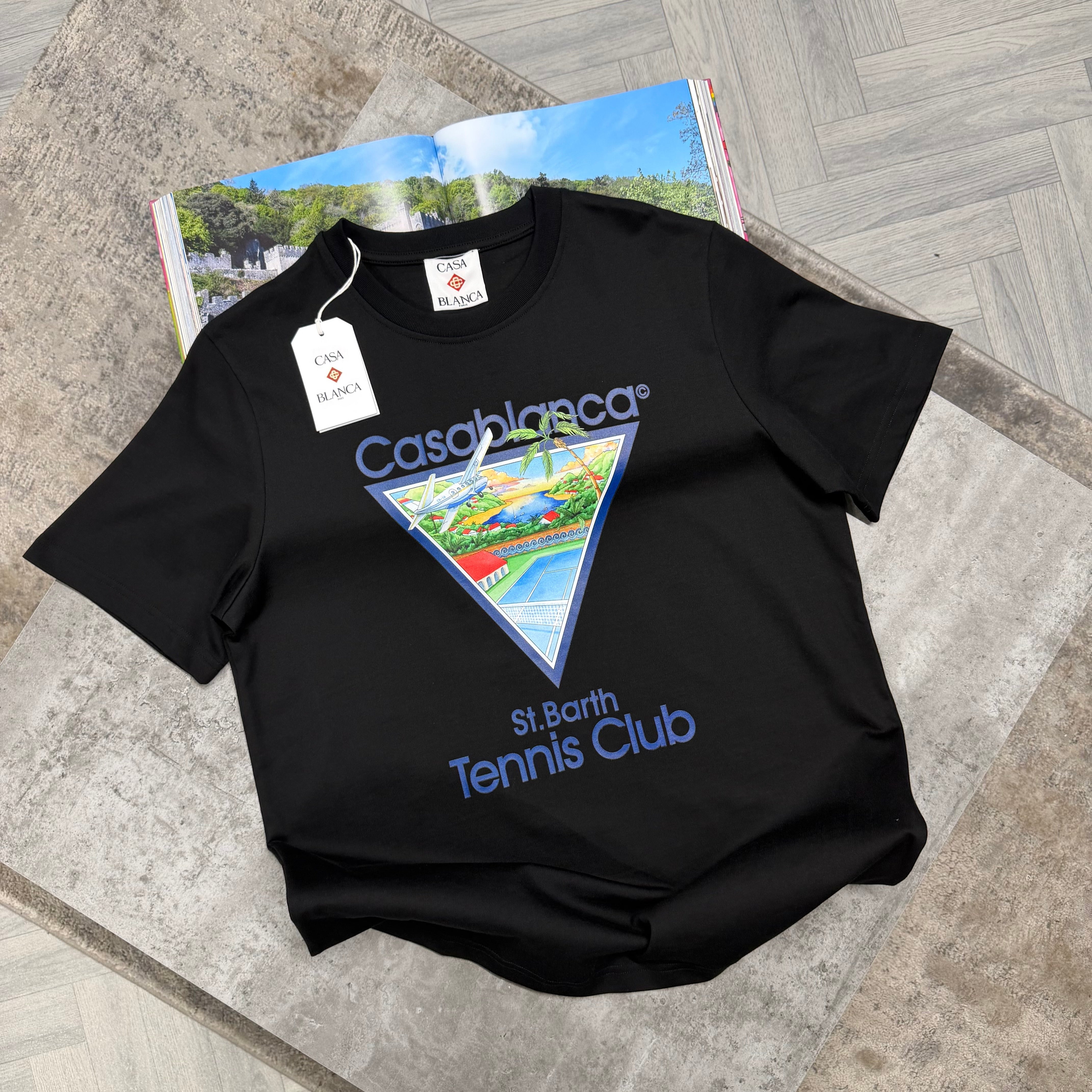 CB ST BARTH T SHIRT - BLACK